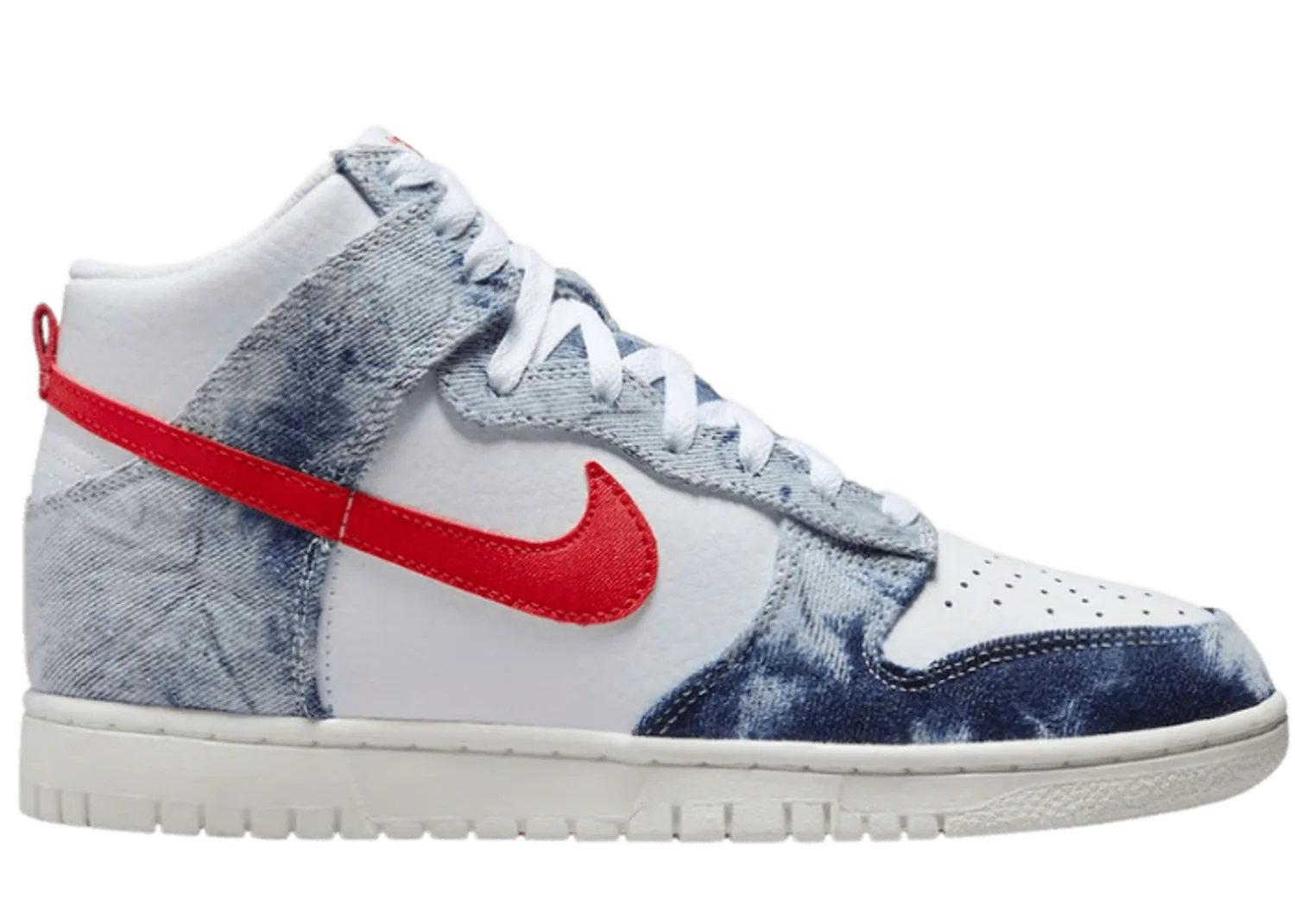 Nike Dunk High Washed Denim Pack (W)
