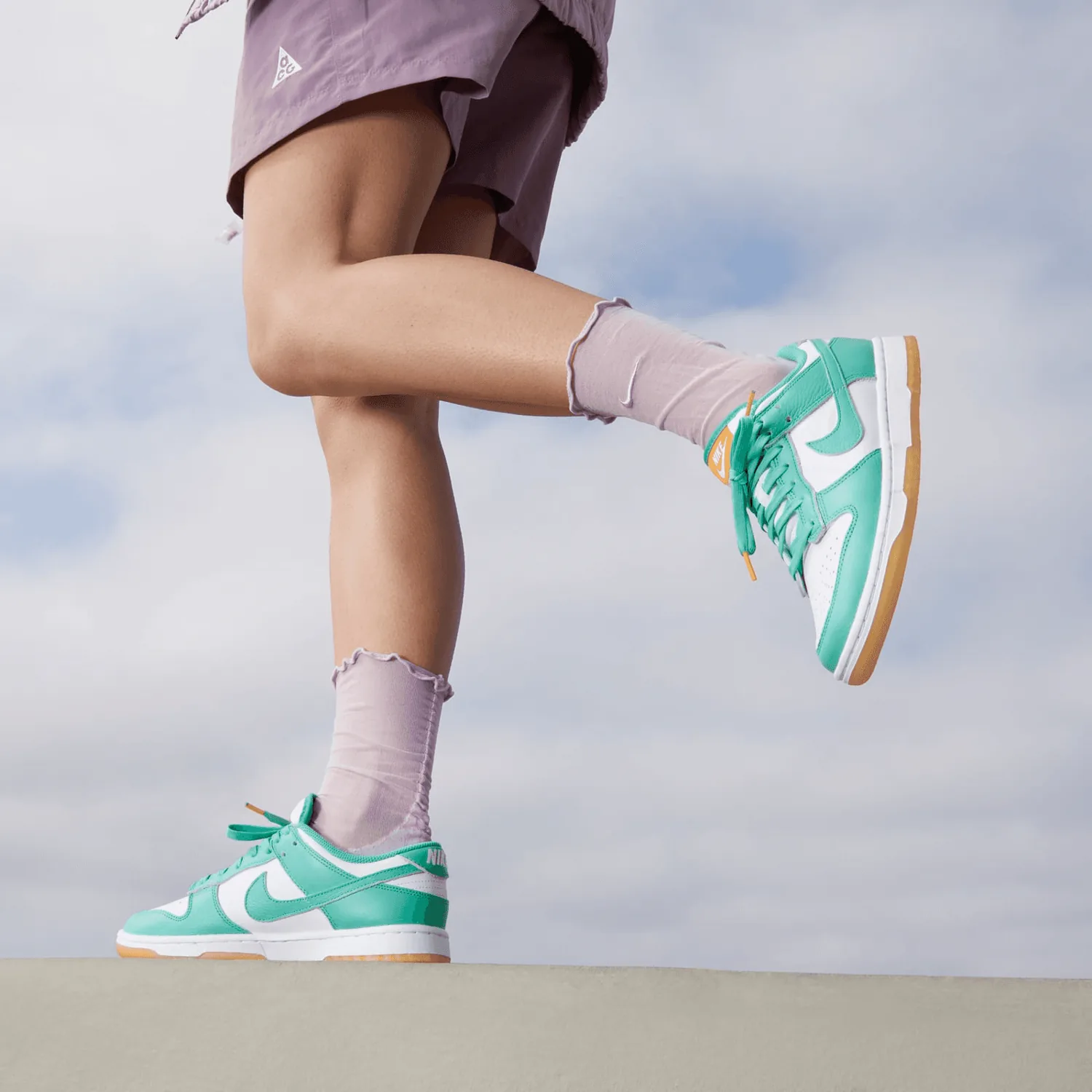 Nike Dunk Low White Turquoise (W)