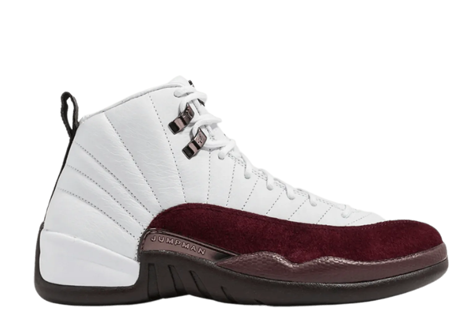 Air Jordan 12 A Ma Maniere White Burgundy Crush (W)