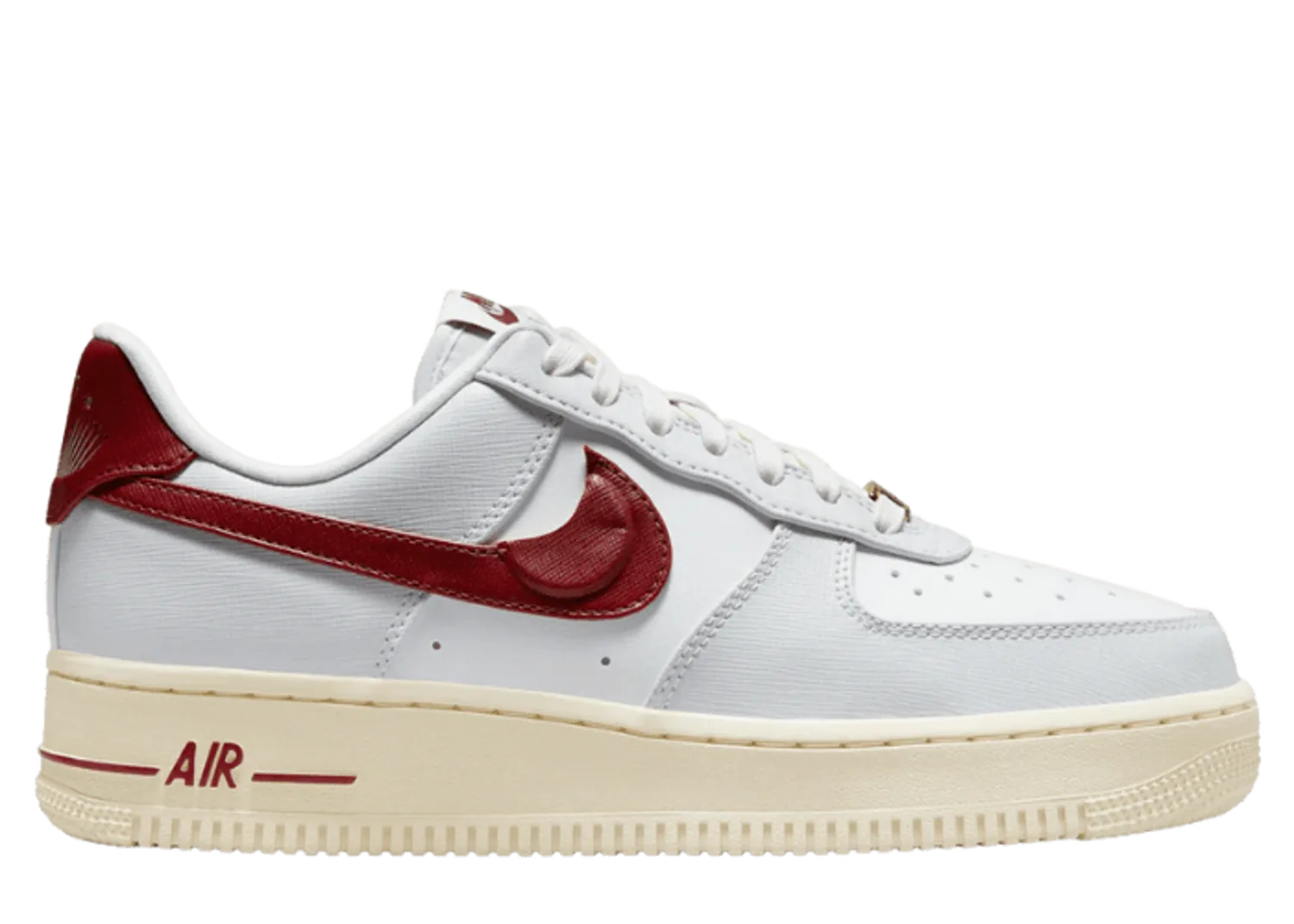 Nike Air Force 1 Low '07 SE Just Do It Photon Dust Team Red (W)