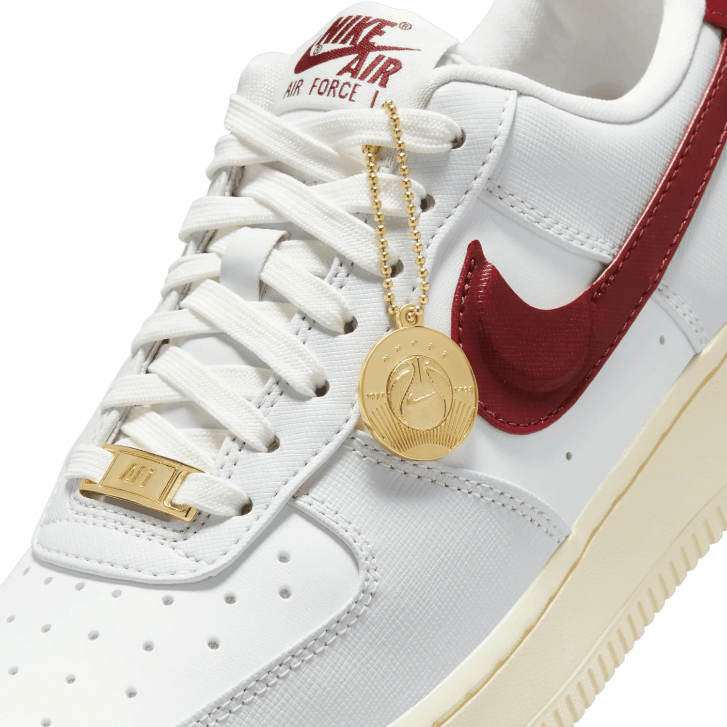 Nike Air Force 1 Low '07 SE Just Do It Photon Dust Team Red (W) image 8