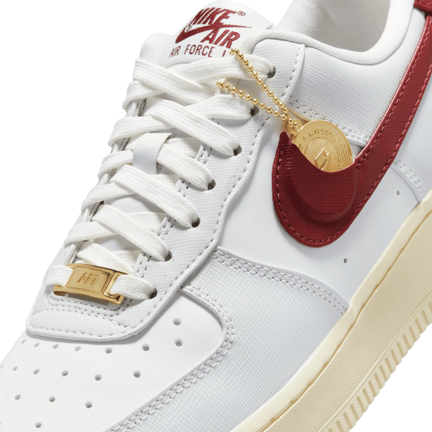 Nike Air Force 1 Low '07 SE Just Do It Photon Dust Team Red (W) image 9