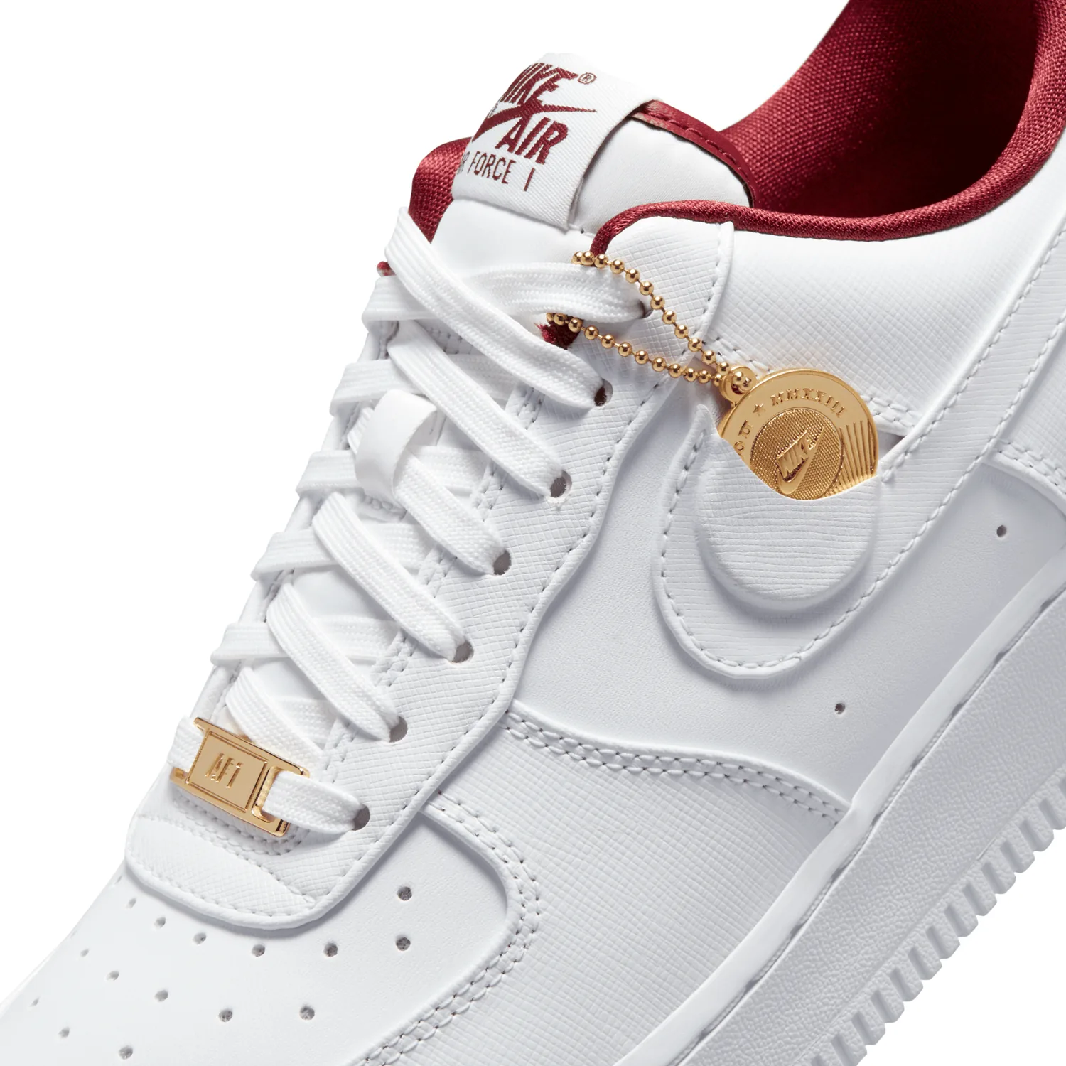 Nike Air Force 1 Low SE Swoosh Pocket White Team Red (W) image 7