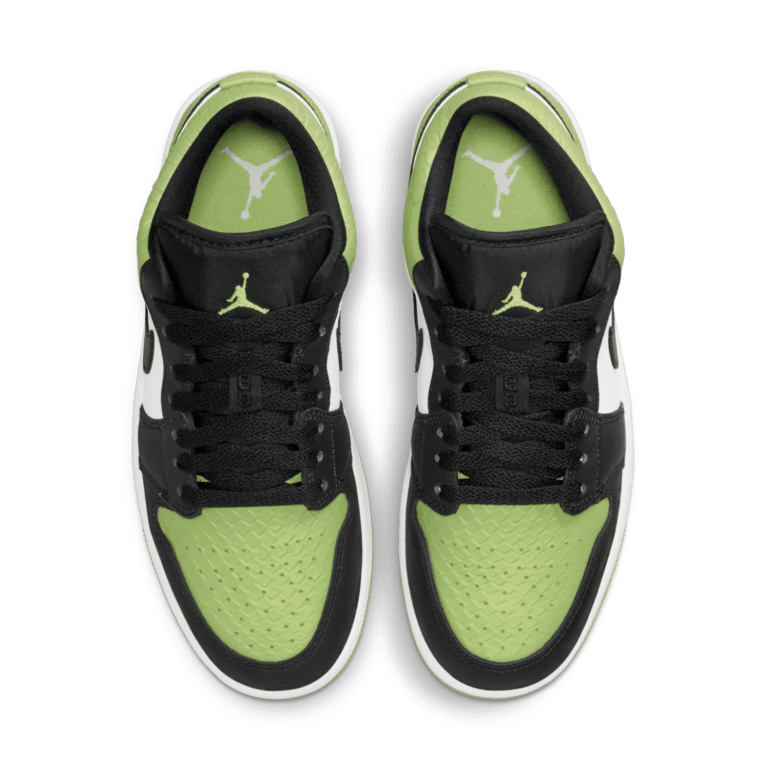 Jordan 1 Low Snakeskin Vivid Green (W) image 3