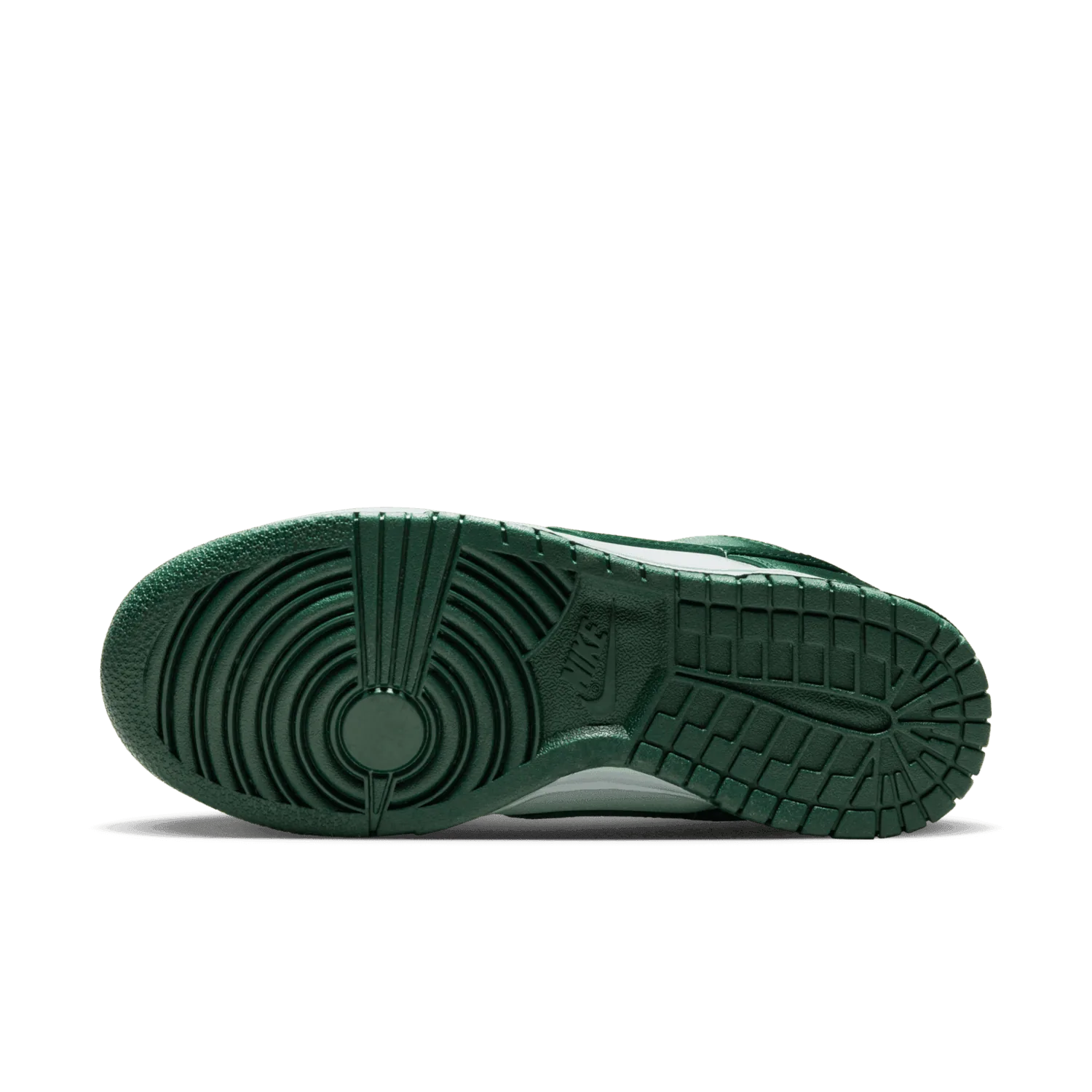 Nike Dunk Low Satin White Team Green (W) image 2