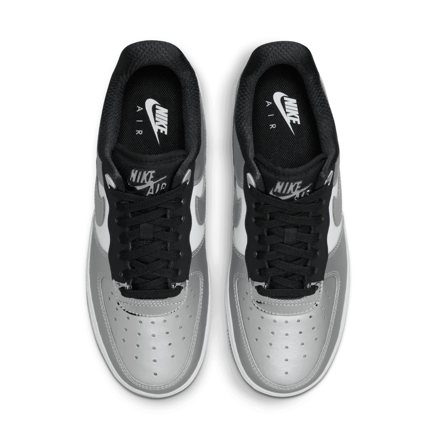 Nike Air Force 1 '07 Low Metallic Silver Black (W) image 3