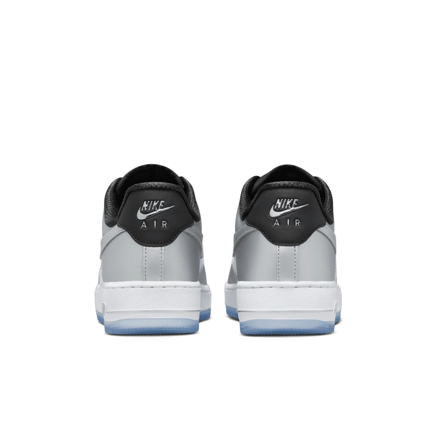 Nike Air Force 1 '07 Low Metallic Silver Black (W) image 5