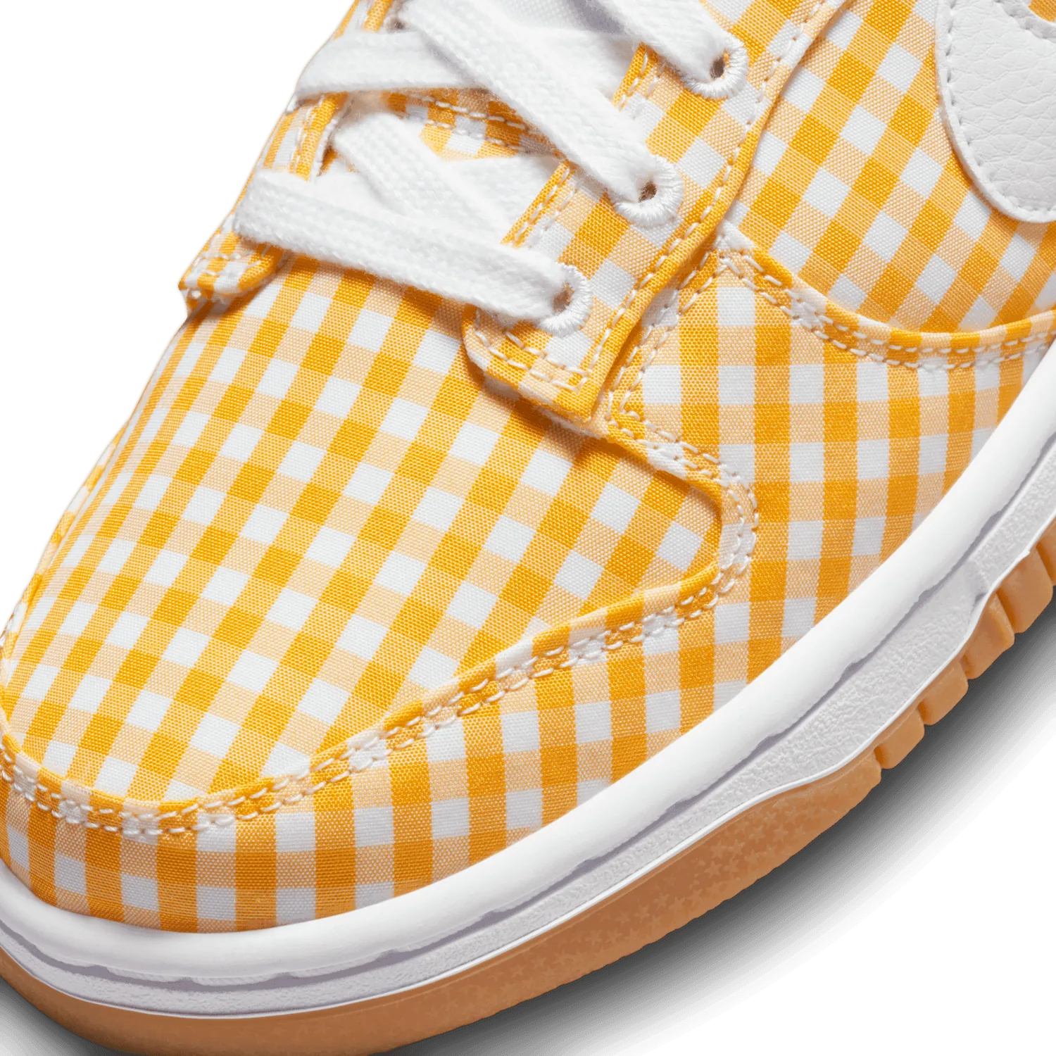 Nike Dunk Low Yellow Gingham (W) image 6