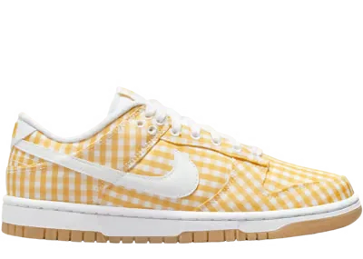 Nike Dunk Low Yellow Gingham (W)