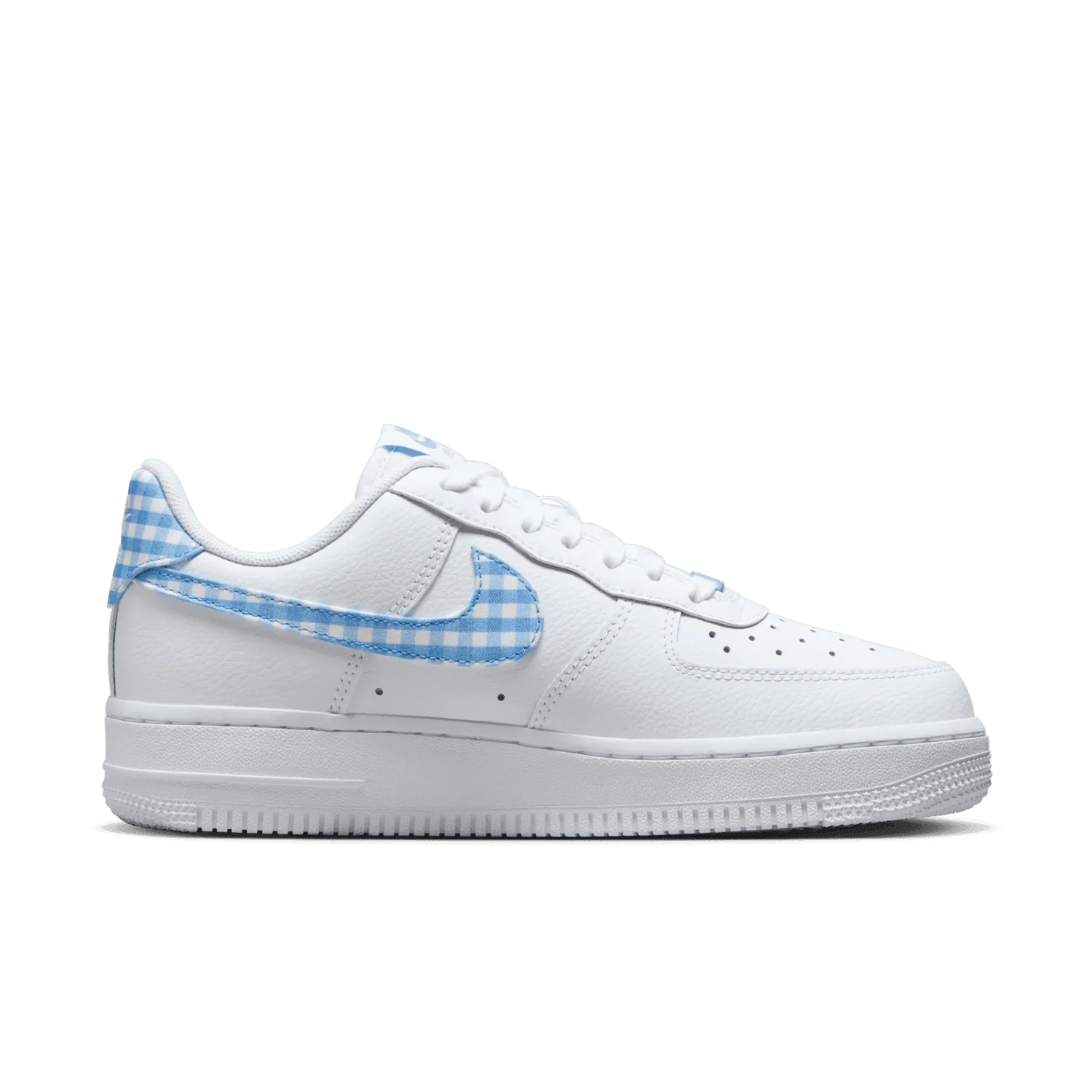 Nike Air Force 1 Gingham White University Blue (W) image 3