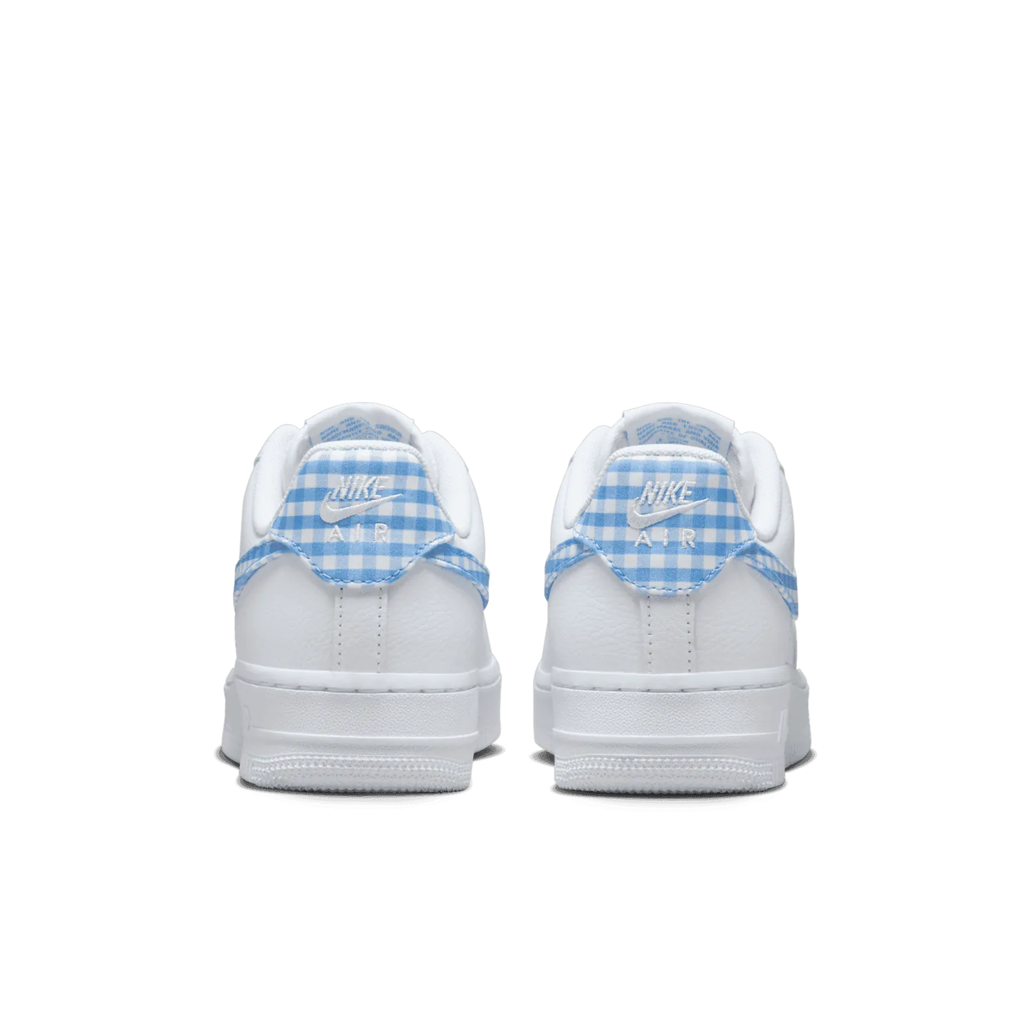 Nike Air Force 1 Gingham White University Blue (W) image 6