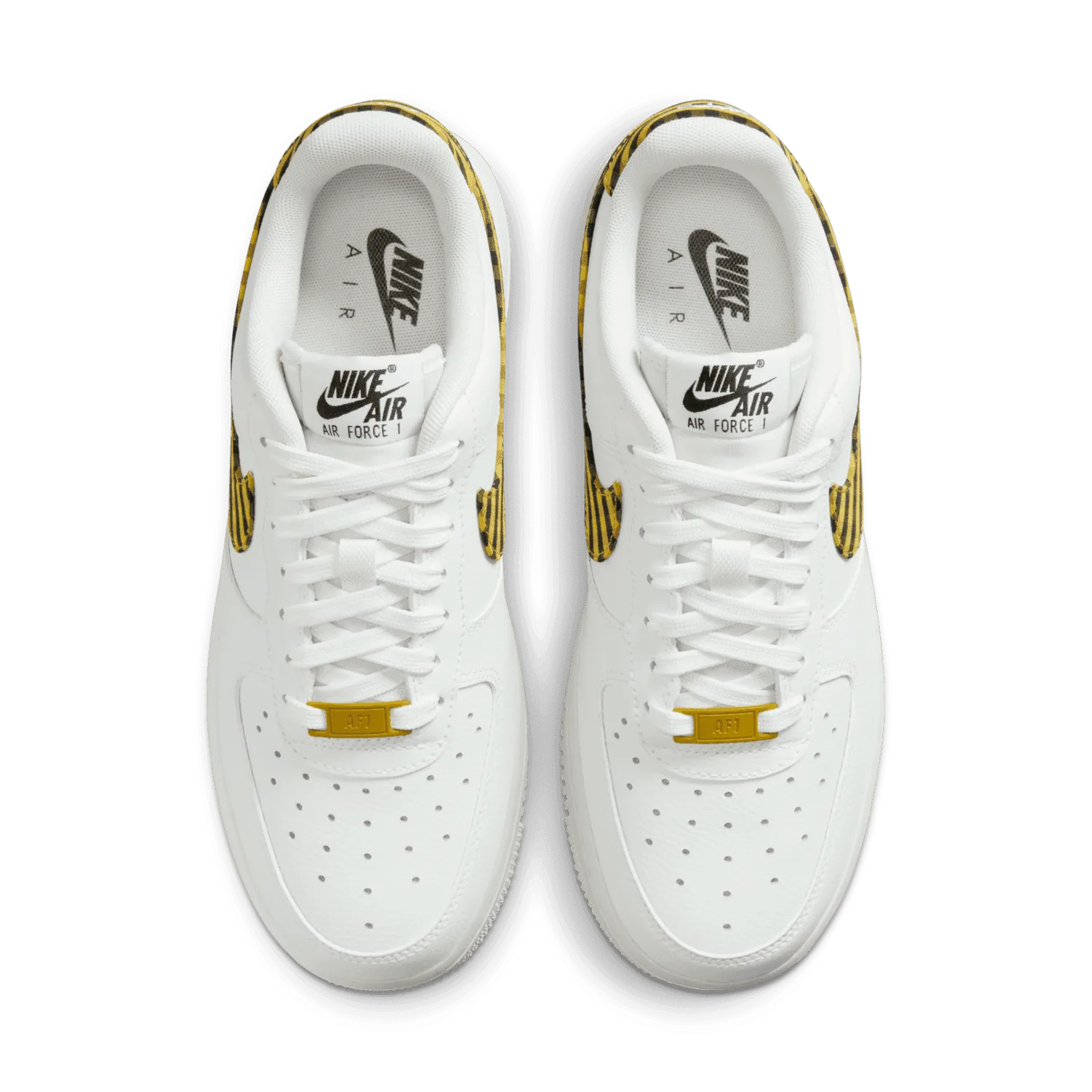 Nike Air Force 1 Low Gingham White Bronzine (W) image 3