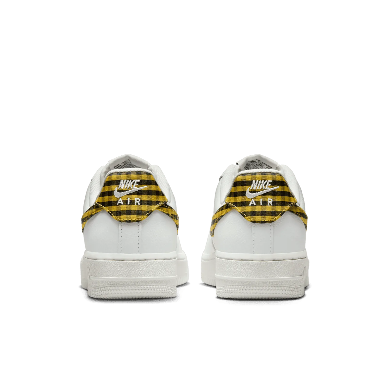 Nike Air Force 1 Low Gingham White Bronzine (W) image 5