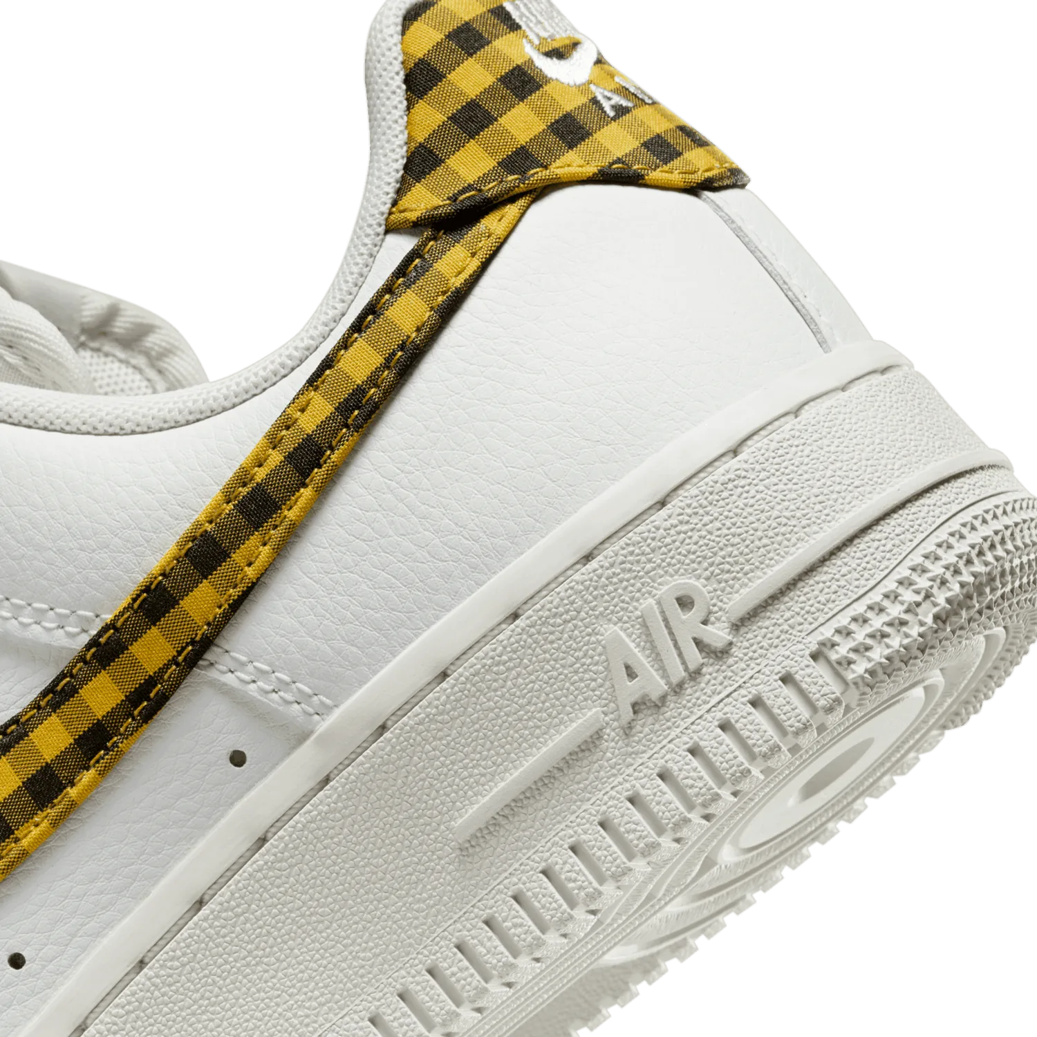 Nike Air Force 1 Low Gingham White Bronzine (W) image 7