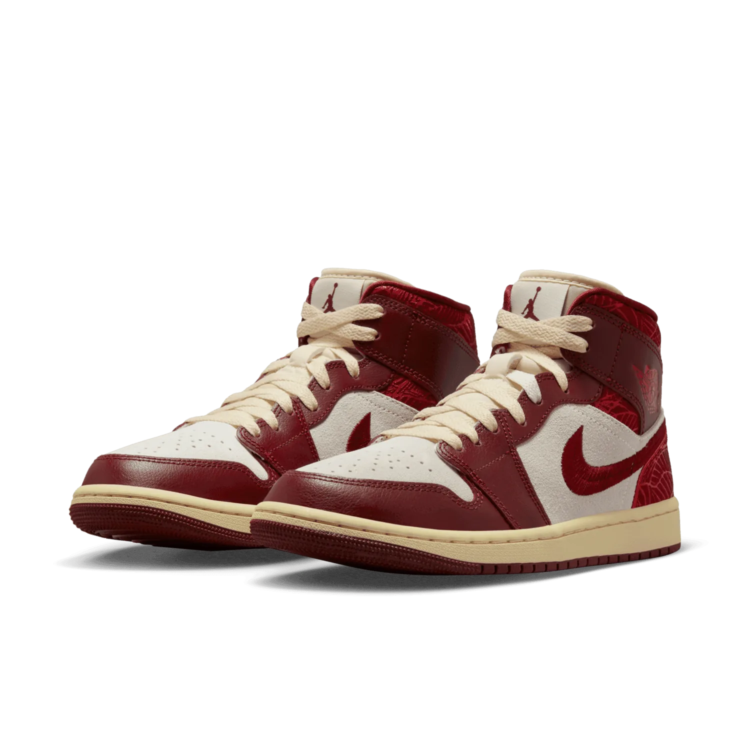 Air Jordan 1 Mid SE Tiki Leaf (W) image 4