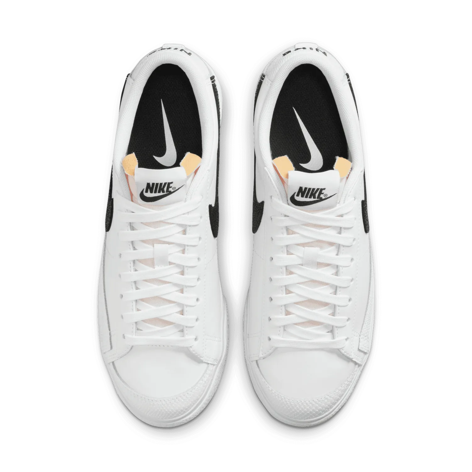 Nike Blazer Low Platform Reptile White Black (W) image 3
