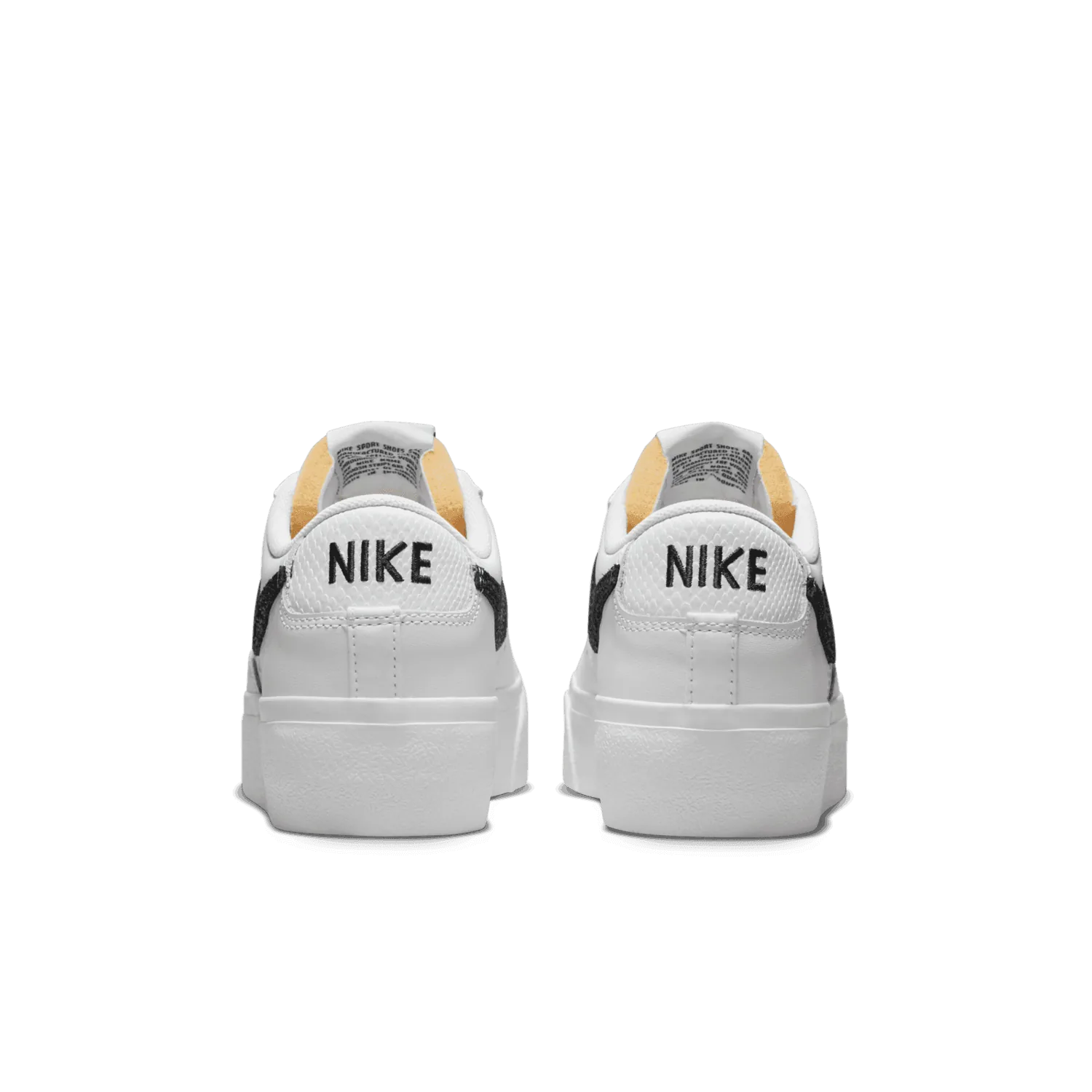 Nike Blazer Low Platform Reptile White Black (W) image 5