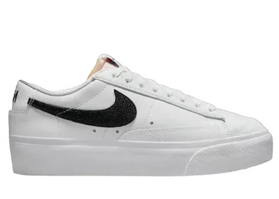 Nike Blazer Low Platform Reptile White Black (W)