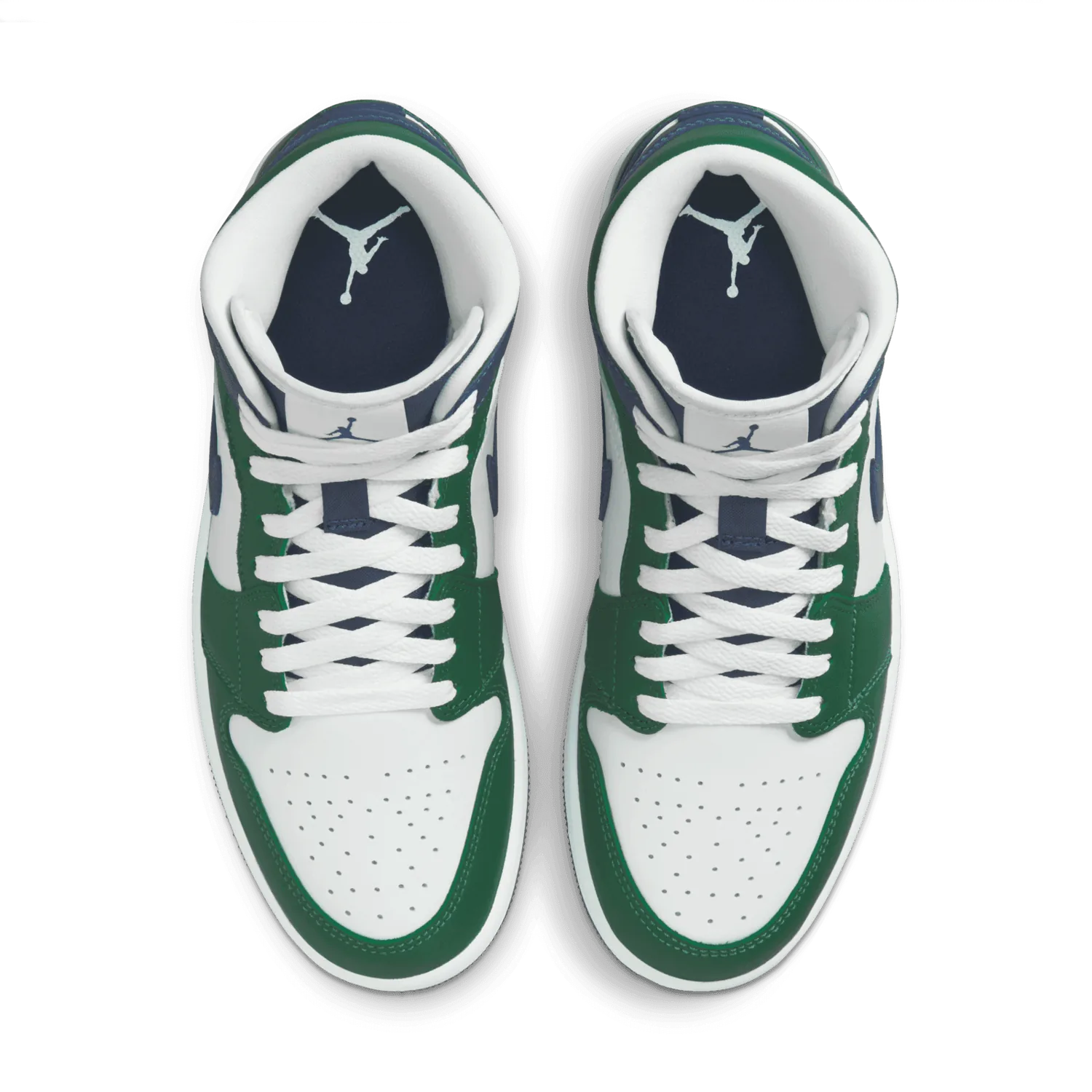 Air Jordan 1 Mid SE Noble Green Midnight Navy (W) image 3