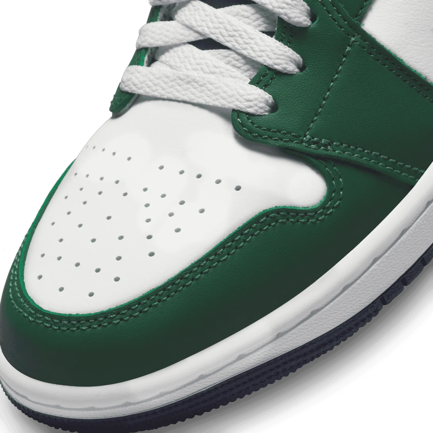 Air Jordan 1 Mid SE Noble Green Midnight Navy (W) image 6