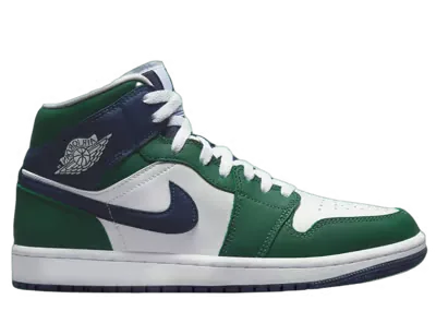 Air Jordan 1 Mid SE Noble Green Midnight Navy (W)