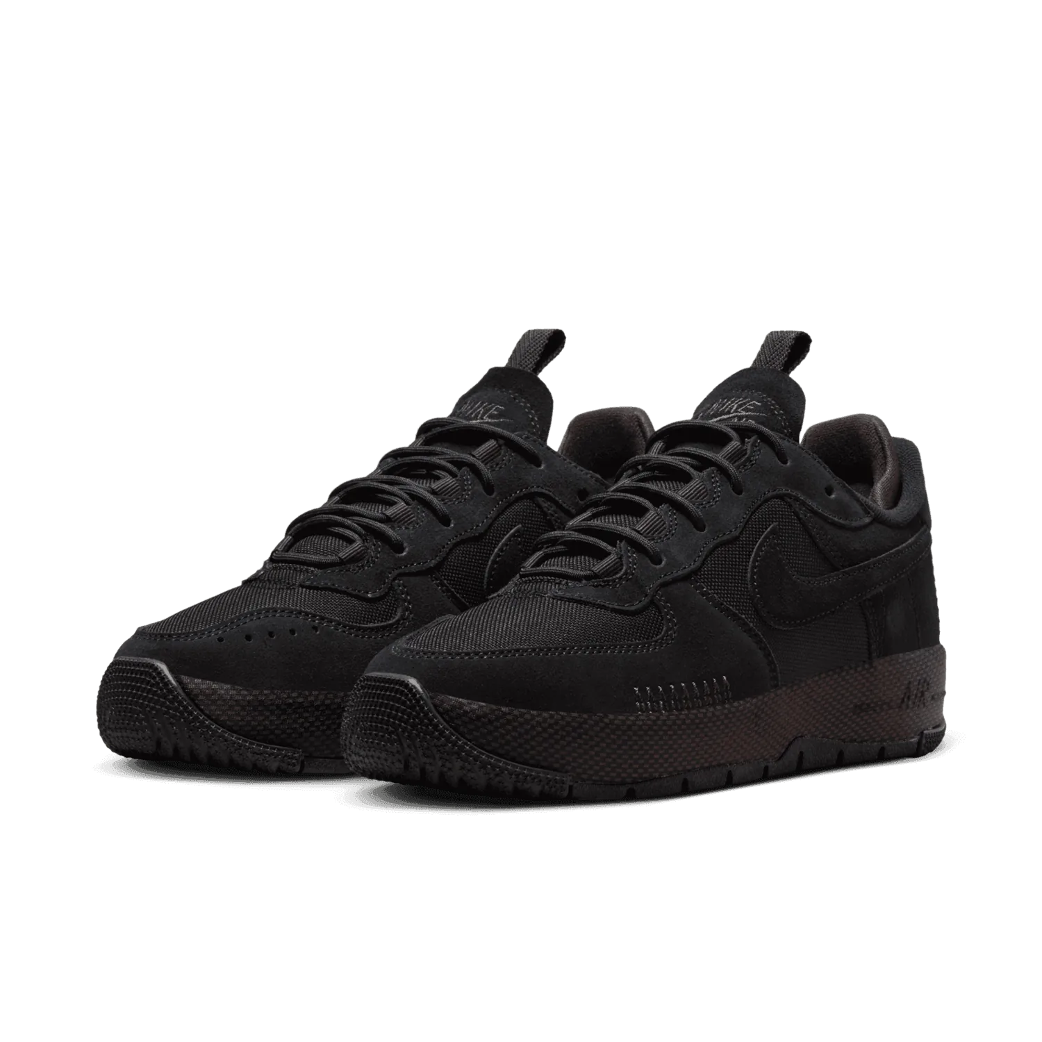 Nike Air Force 1 Wild Black Velvet Brown (W) image 5