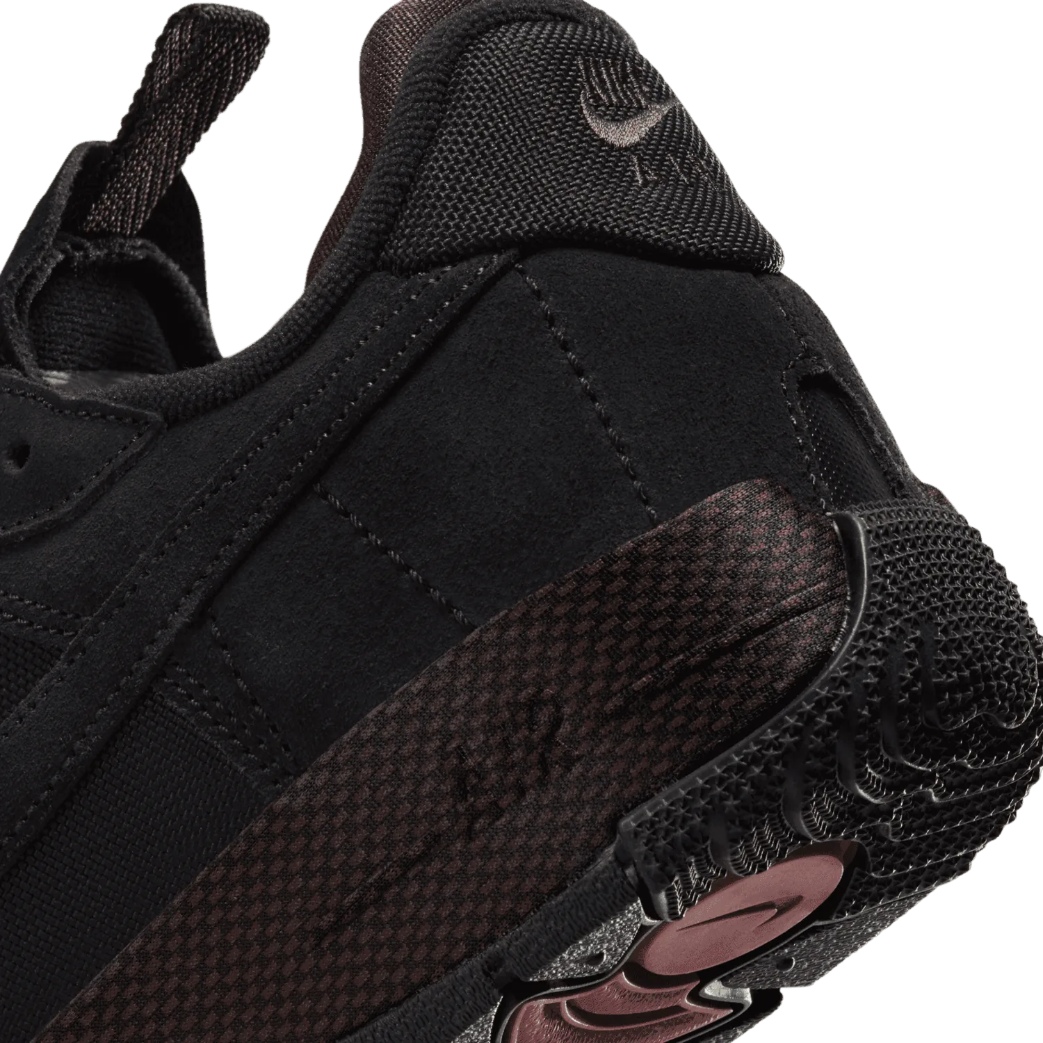 Nike Air Force 1 Wild Black Velvet Brown (W) image 8