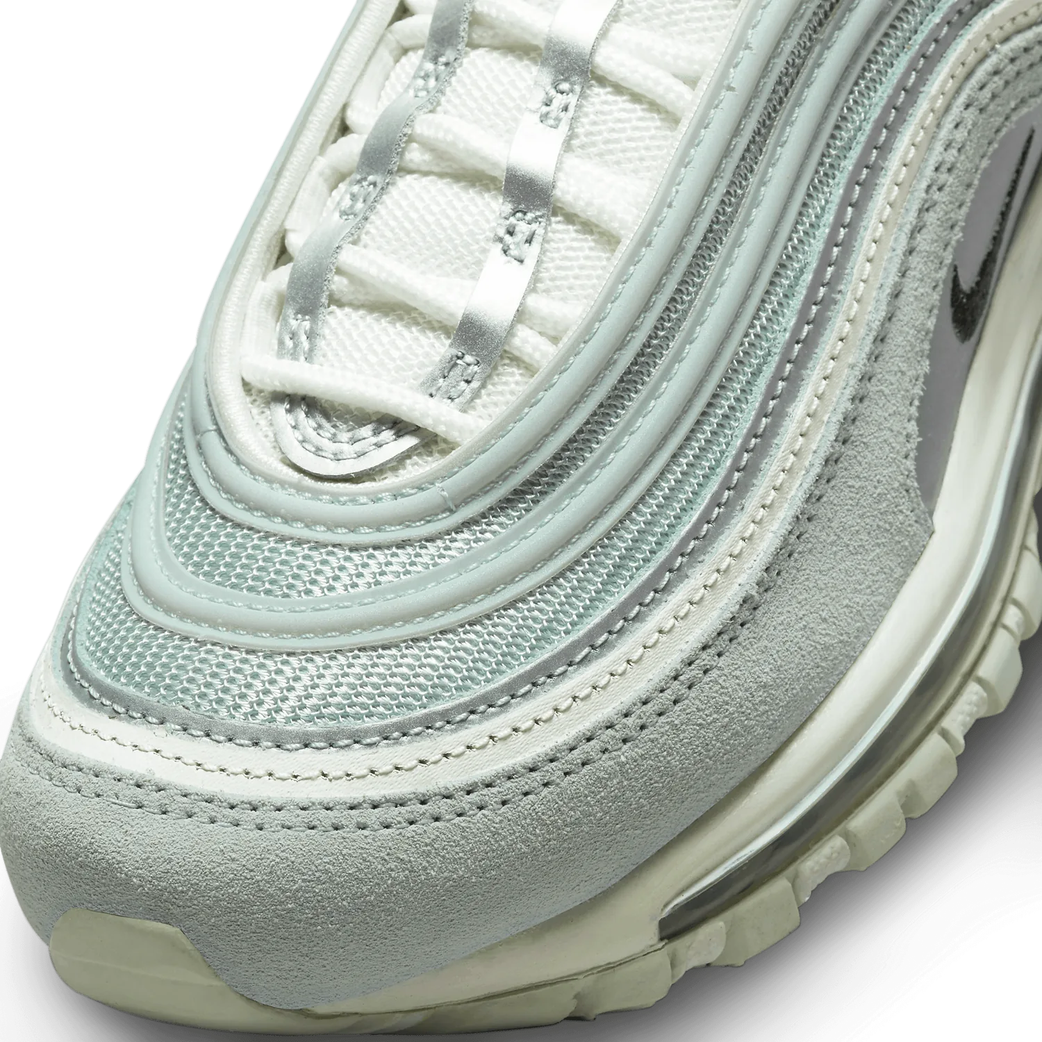 Nike Air Max 97 Light Silver Suede (W) image 6