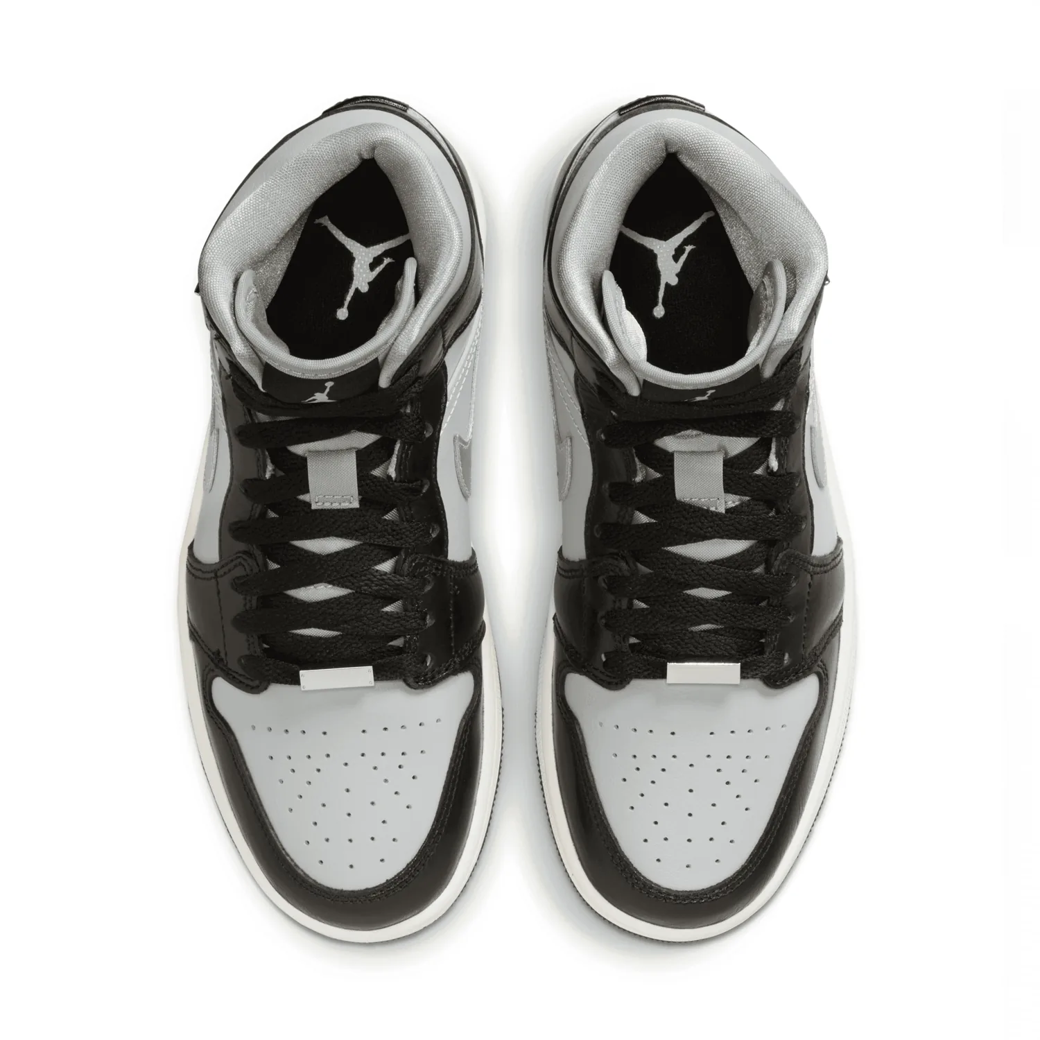 Air Jordan 1 Mid SE Black Chrome (W) image 3