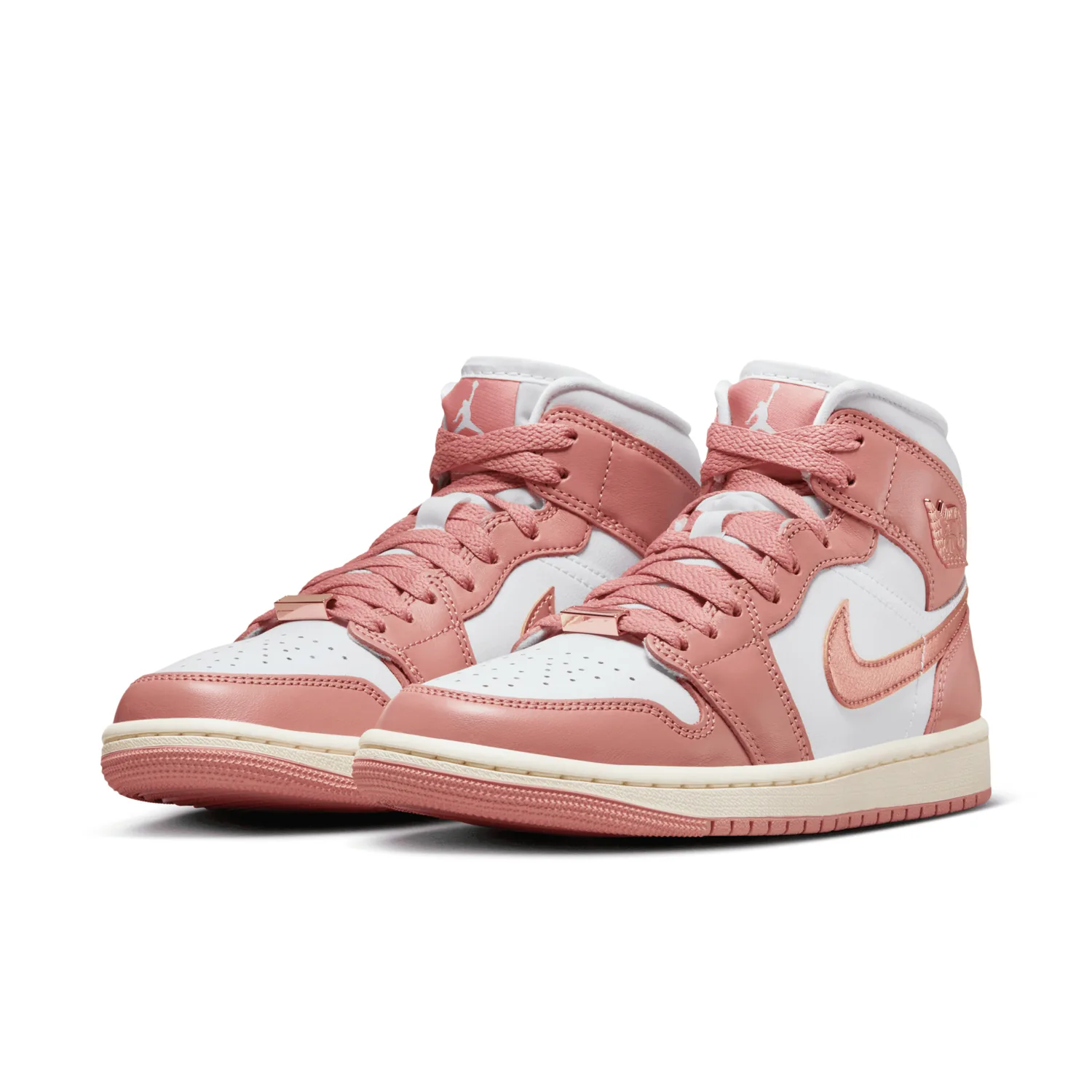 Air Jordan 1 Mid Red Stardust (W) image 5