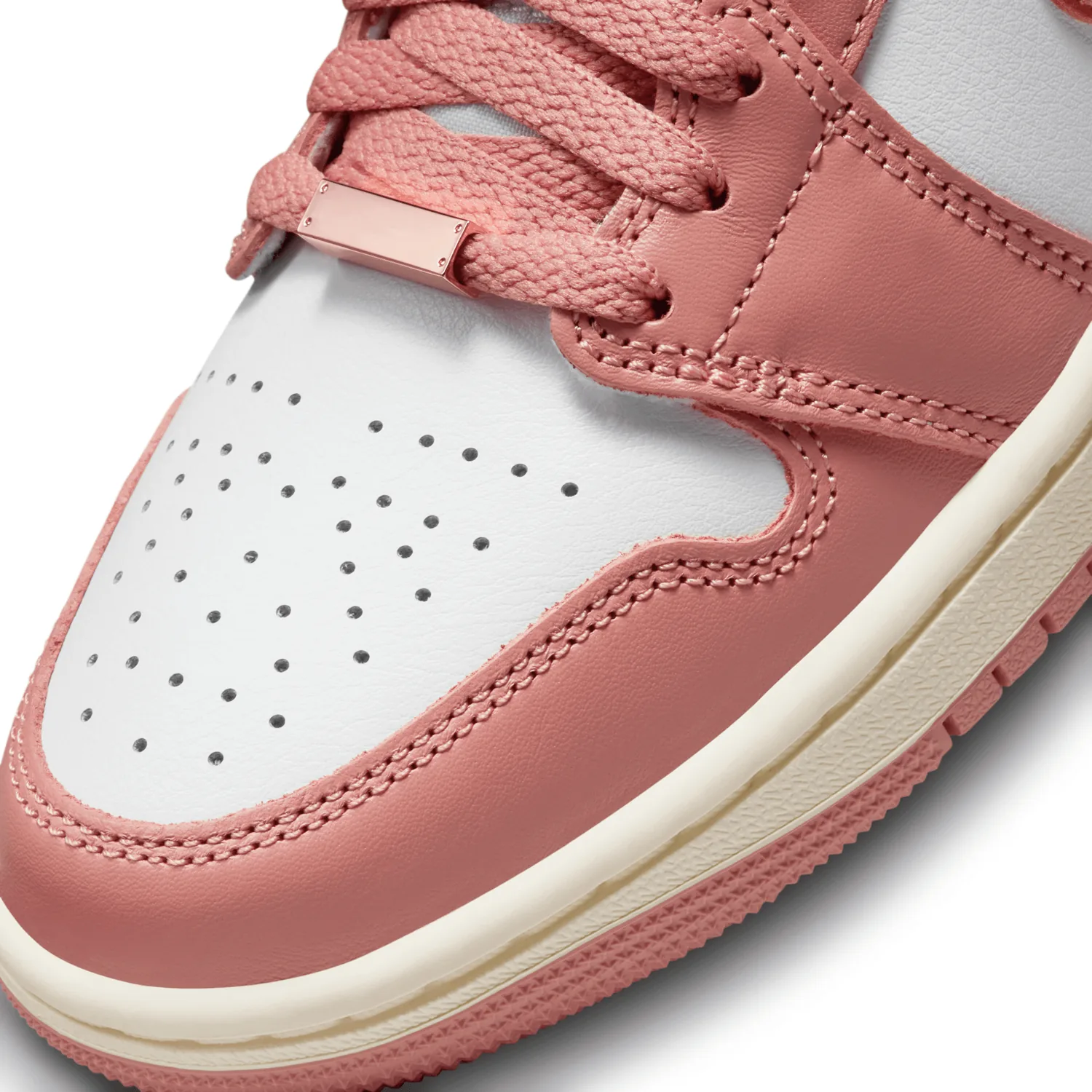 Air Jordan 1 Mid Red Stardust (W) image 7