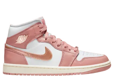 Air Jordan 1 Mid Red Stardust (W)