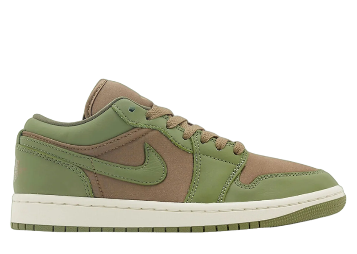 Air Jordan 1 Low SE Brown Kelp Sky J Light Olive (W)