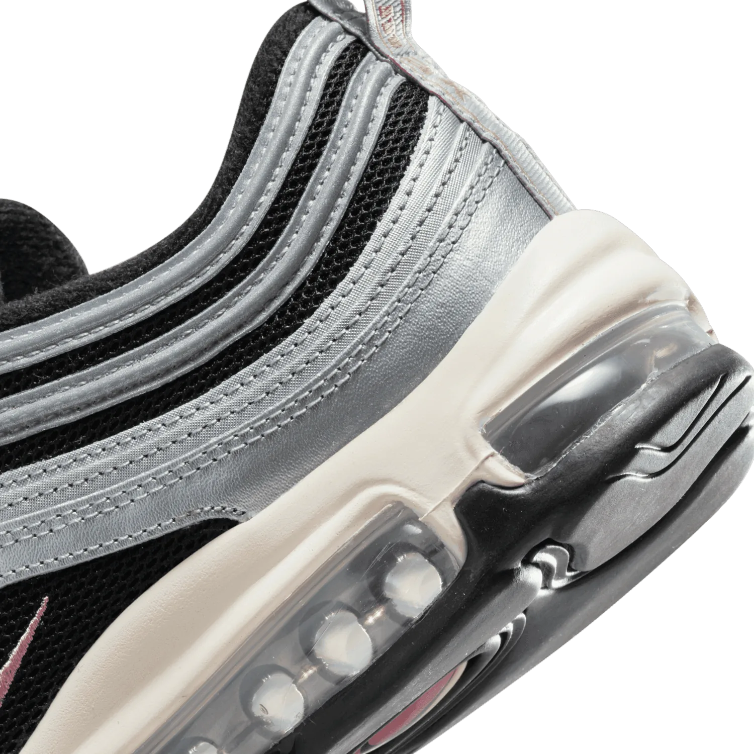 Nike Air Max 97 Silver Black Pink (W) image 12