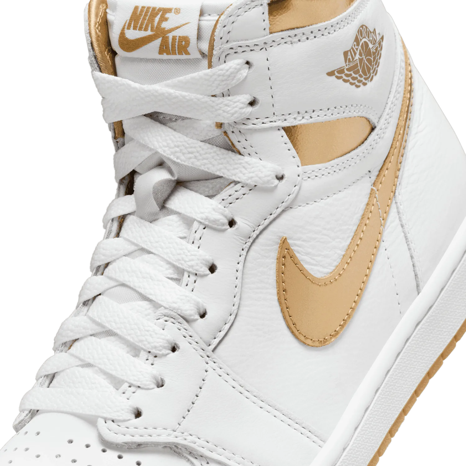 Air Jordan 1 Retro High OG Metallic Gold (W) image 5