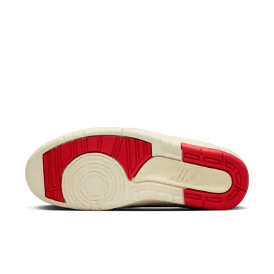 Air Jordan 2 Low Retro White University Red Black (W)