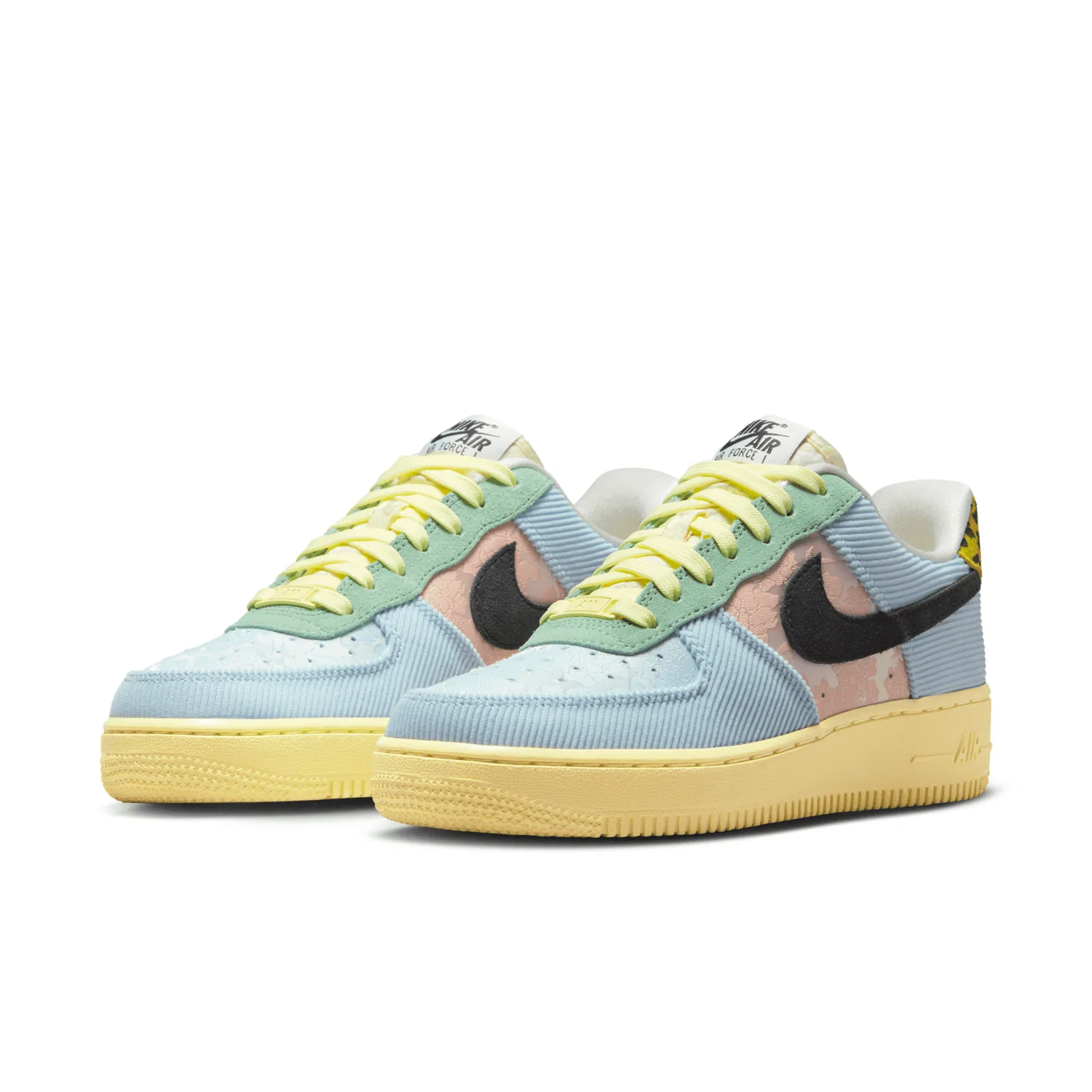 Nike Air Force 1 Low Celestine Blue and Lemon Wash (W) image 6