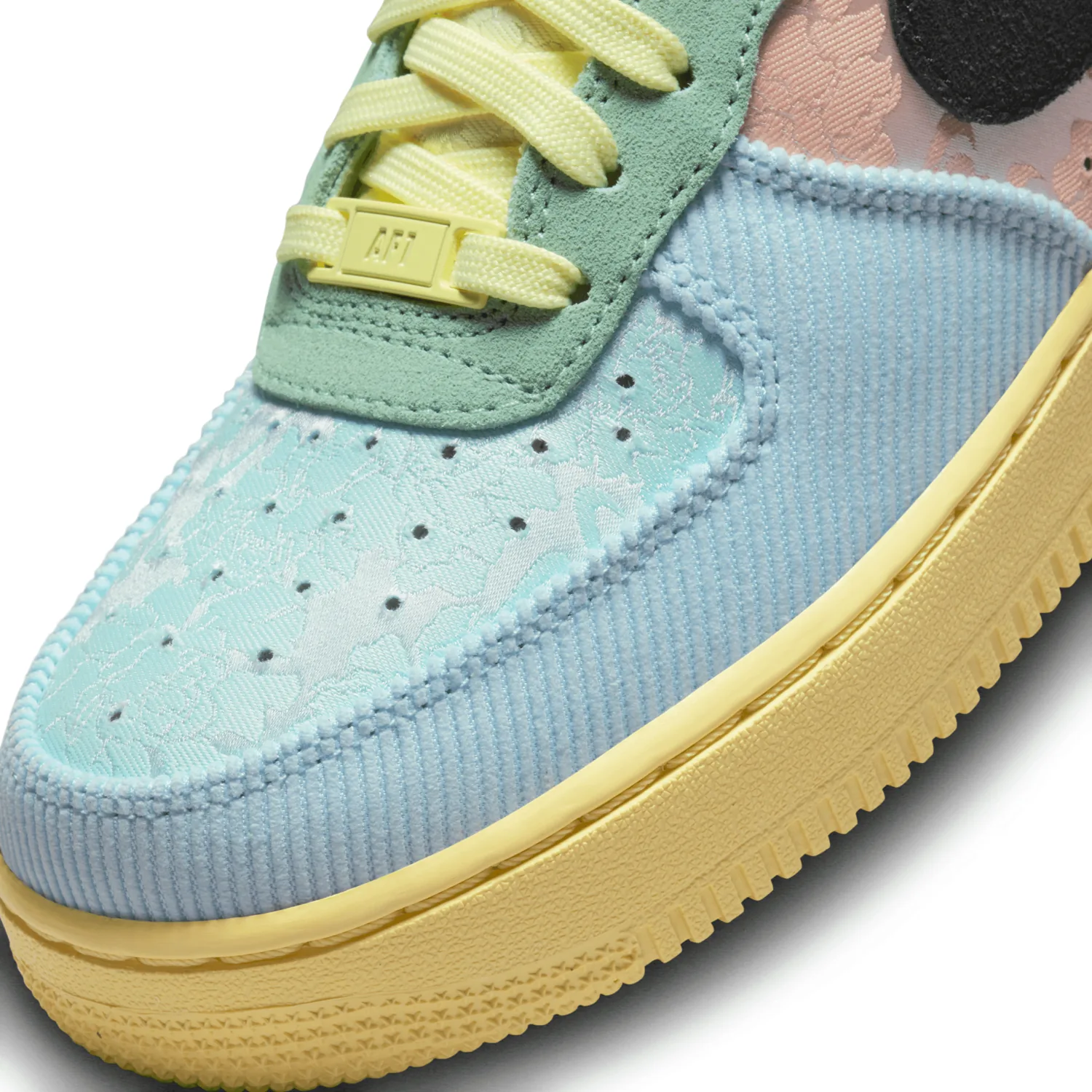 Nike Air Force 1 Low Celestine Blue and Lemon Wash (W) image 8