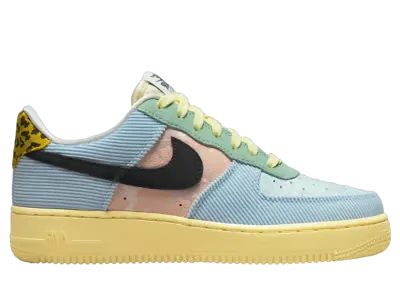Nike Air Force 1 Low Celestine Blue and Lemon Wash (W)