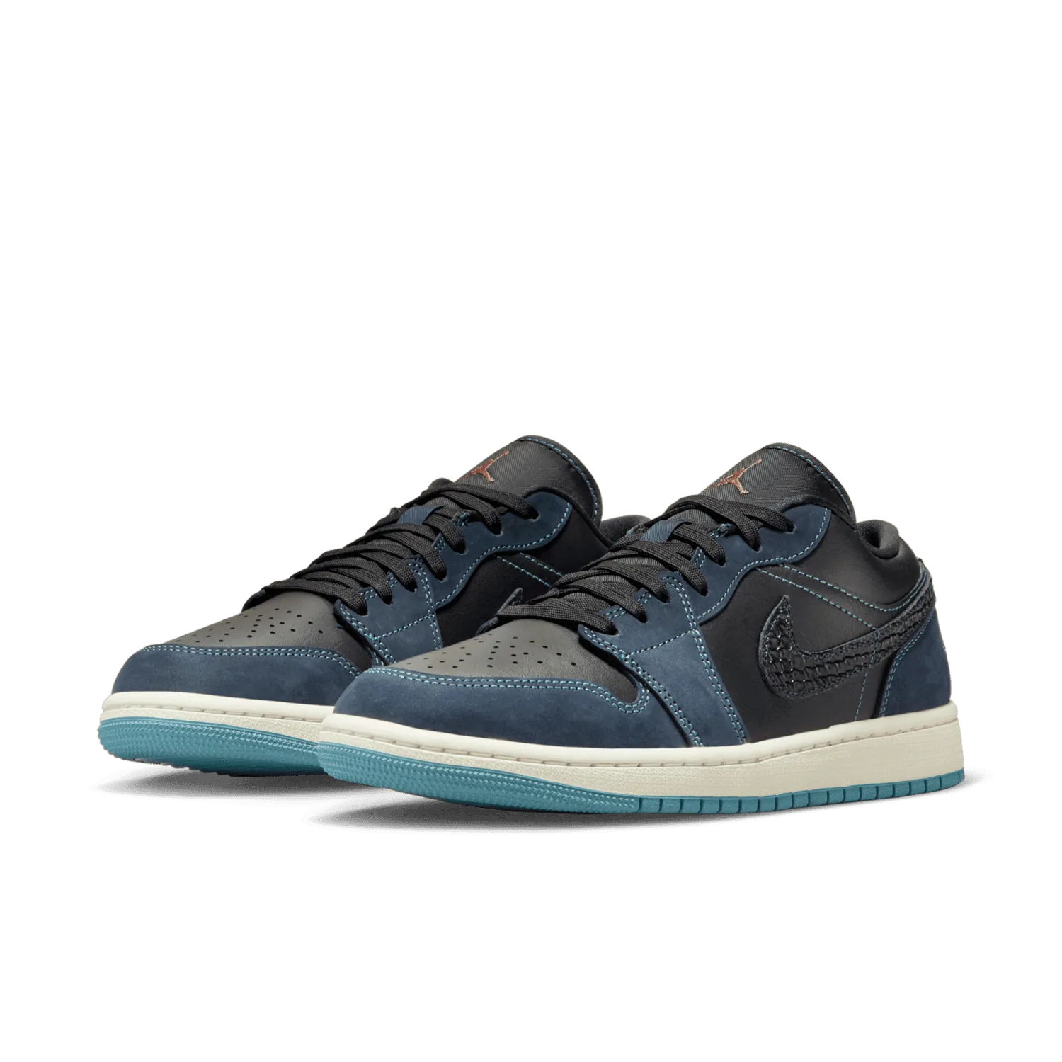 Air Jordan 1 Low SE Black Midnight Navy (W) image 7