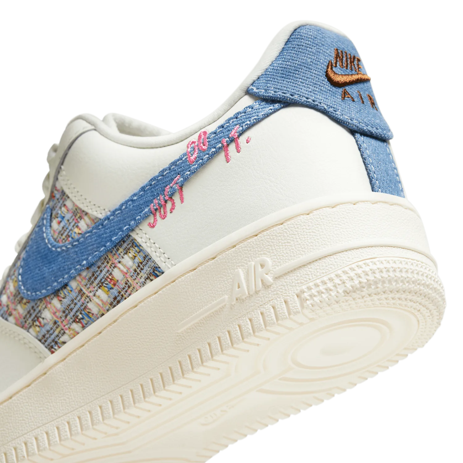 Nike Air Force 1 Low Denim Boucle (W) image 7