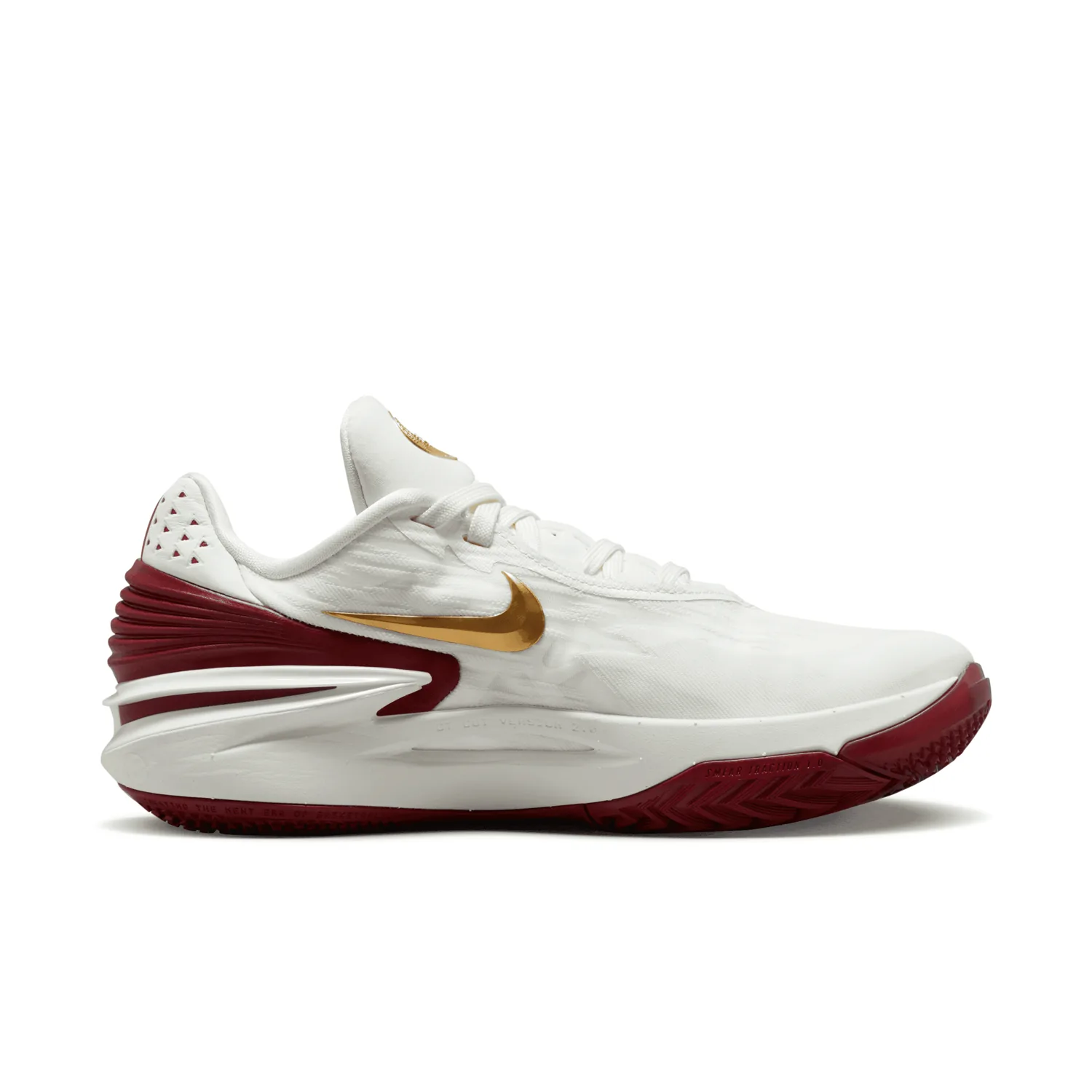 Nike Air Zoom GT Cut 2 White Gold Team Red (W) image 3