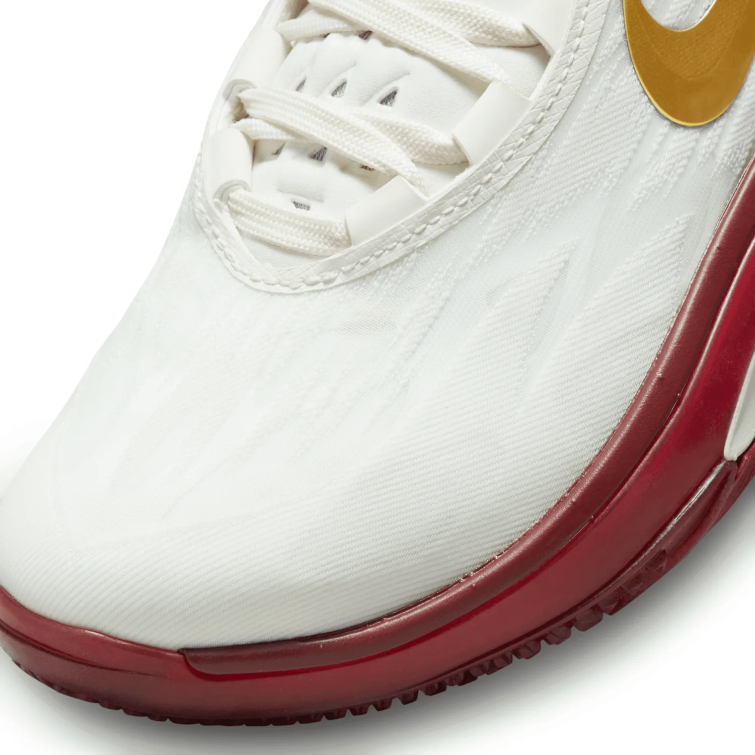 Nike Air Zoom GT Cut 2 White Gold Team Red (W) image 7