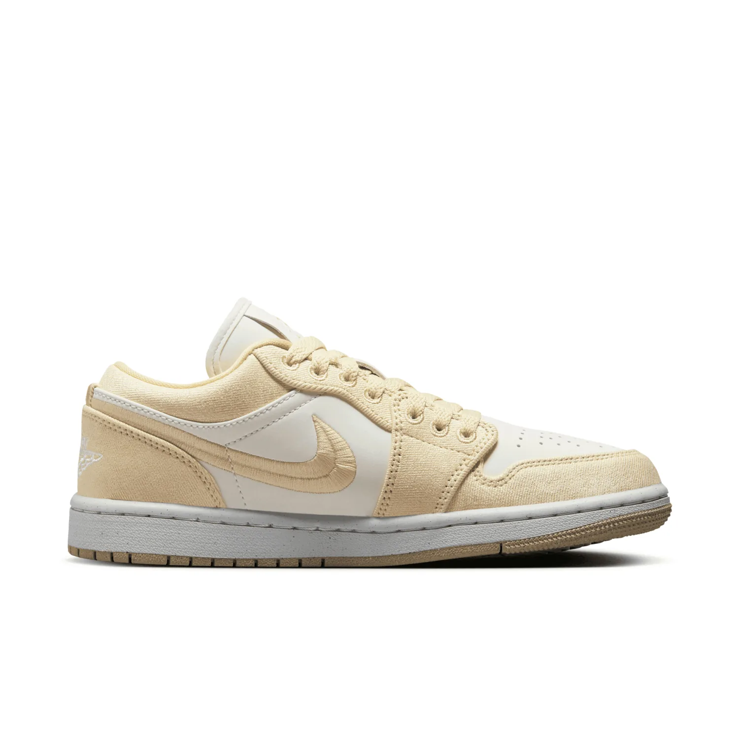 Air Jordan 1 Low SE Canvas Team Gold (W) image 2