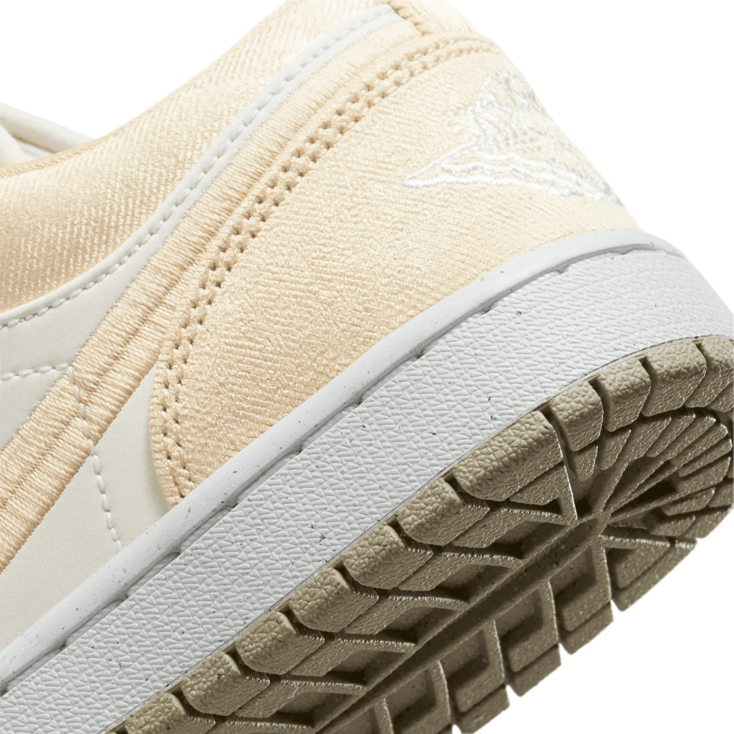Air Jordan 1 Low SE Canvas Team Gold (W) image 7