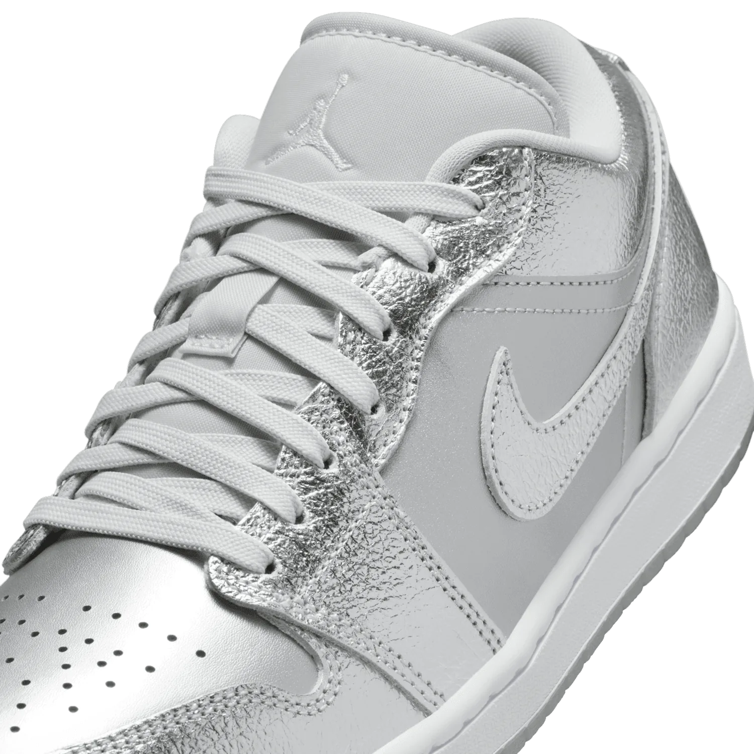 Air Jordan 1 Low SE Metallic Silver (W) image 5