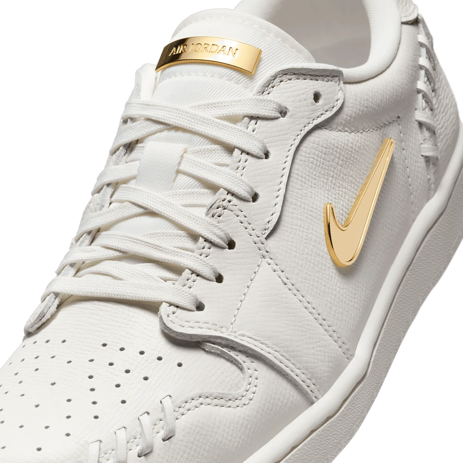 Air Jordan 1 MM Low Sail Metallic Gold (W) image 6