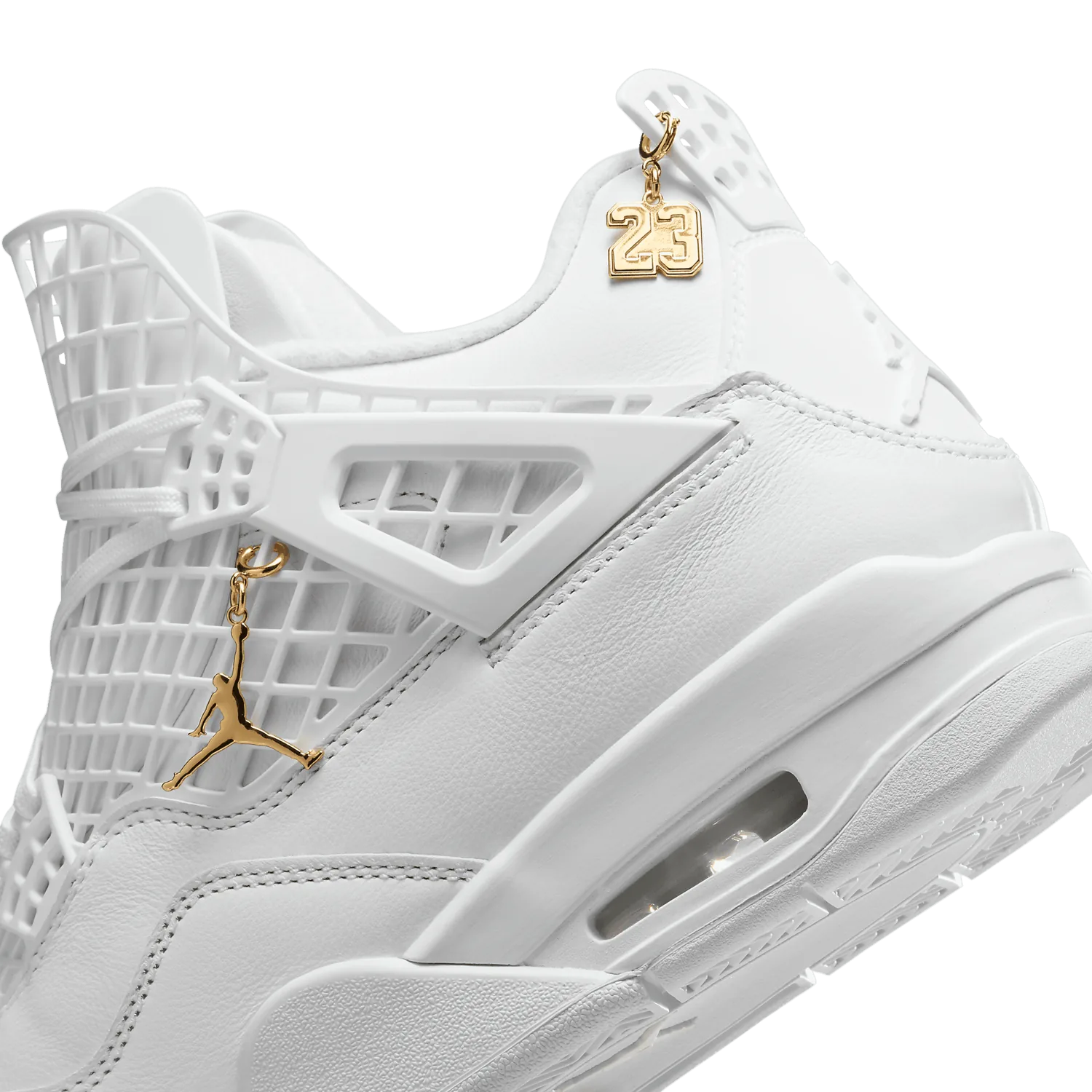 Air Jordan 4 Retro NET White (W) image 7