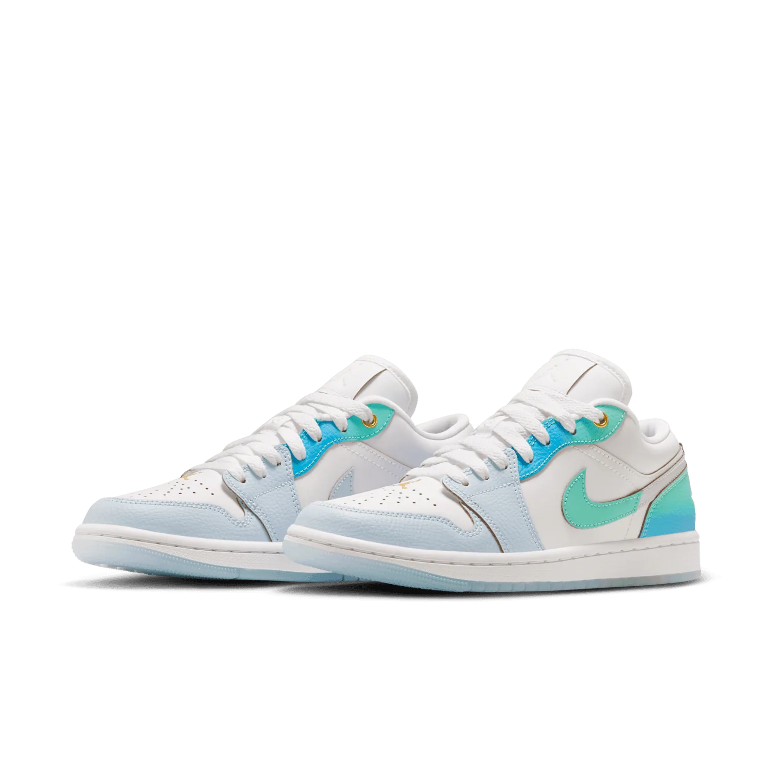 Air Jordan 1 Low SE Emerald Rise Football Grey (W) image 4
