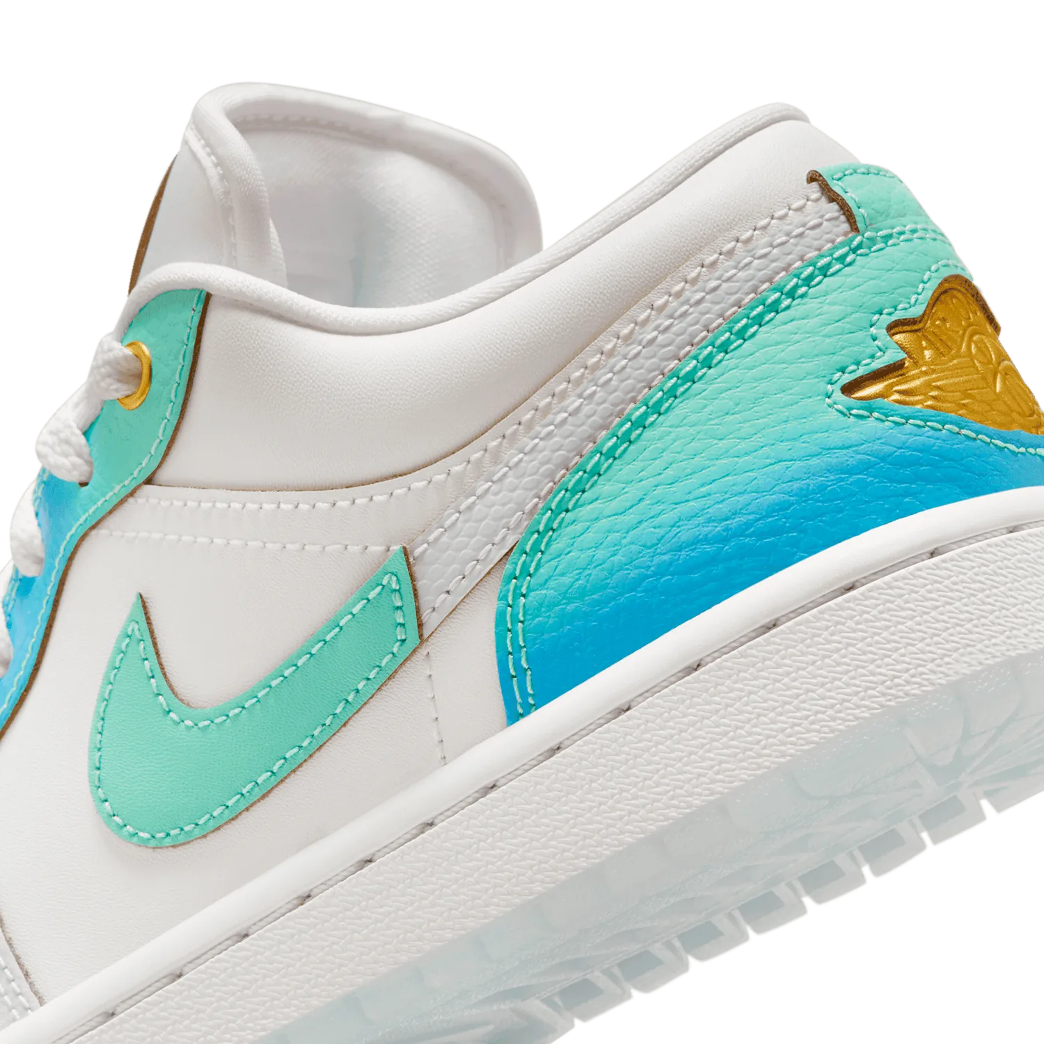 Air Jordan 1 Low SE Emerald Rise Football Grey (W) image 7